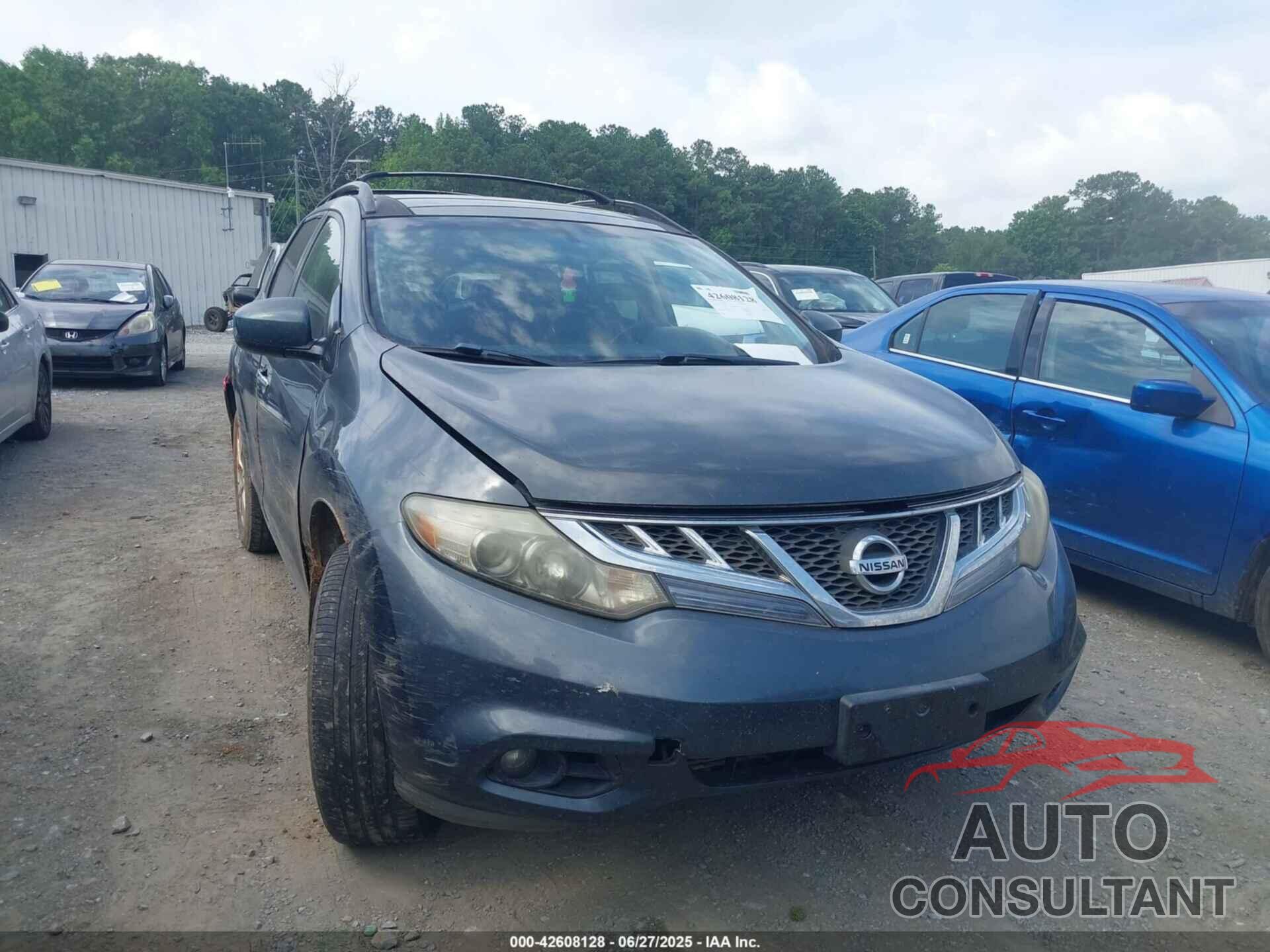 NISSAN MURANO 2011 - JN8AZ1MW9BW175107