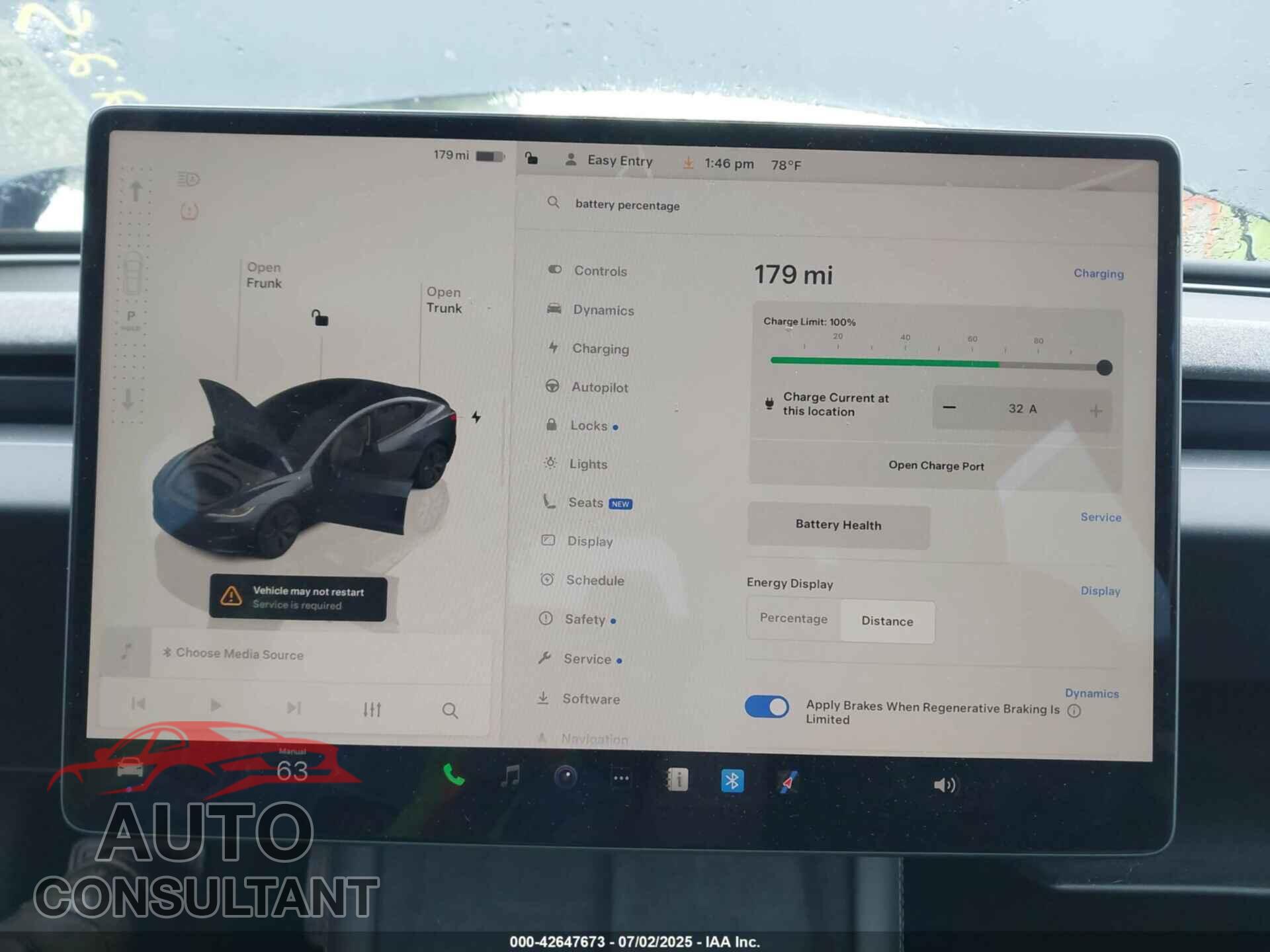 TESLA MODEL 3 2024 - 5YJ3E1EA8RF789566