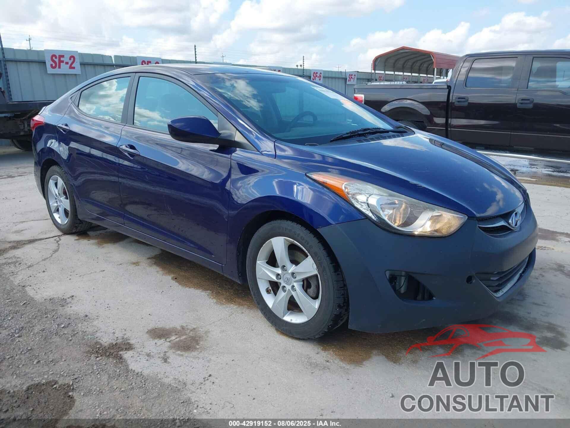 HYUNDAI ELANTRA 2013 - 5NPDH4AEXDH409935