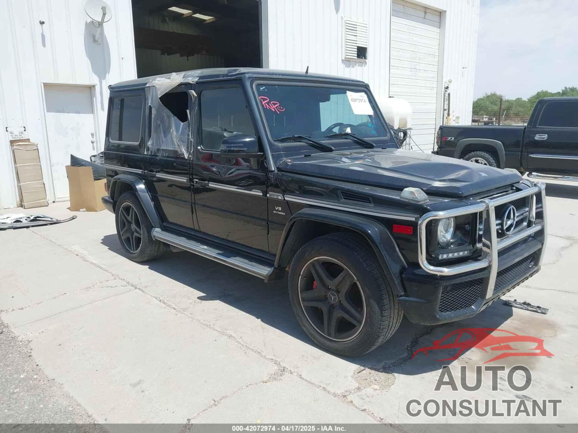 MERCEDES-BENZ G 63 AMG 2013 - WDCYC7DF1DX200684