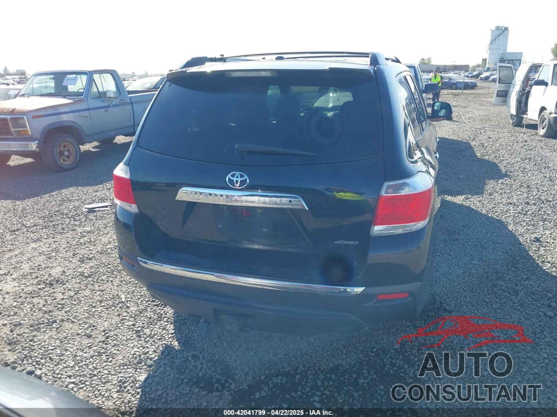 TOYOTA HIGHLANDER 2013 - 5TDDK3EH1DS216163