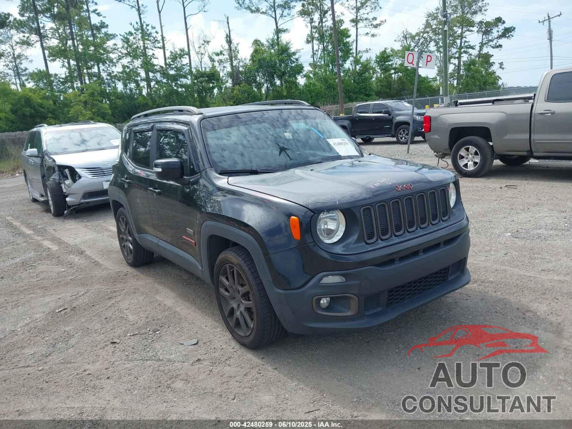 JEEP RENEGADE 2016 - ZACCJABT2GPD06418