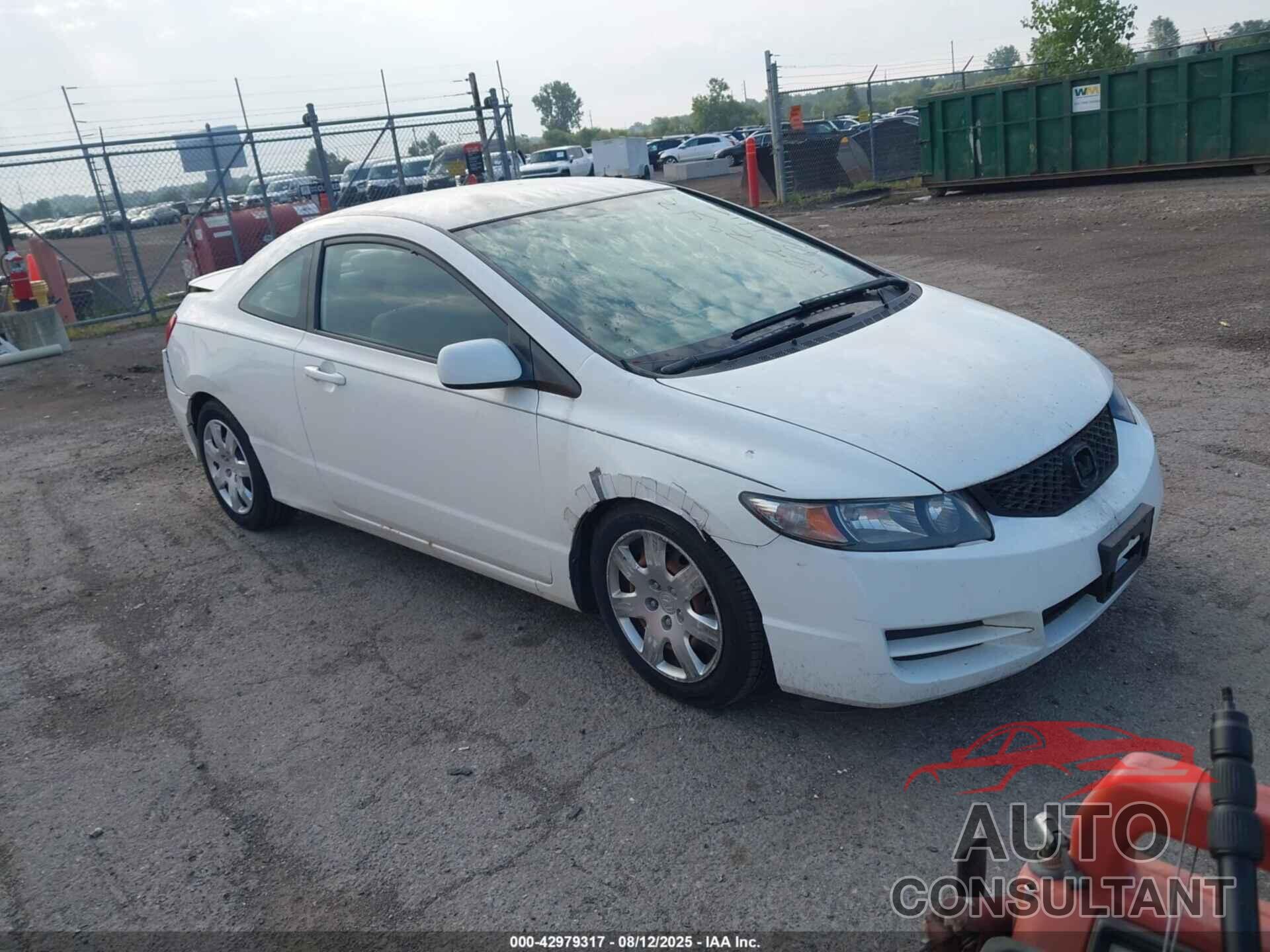 HONDA CIVIC 2010 - 2HGFG1B69AH536487