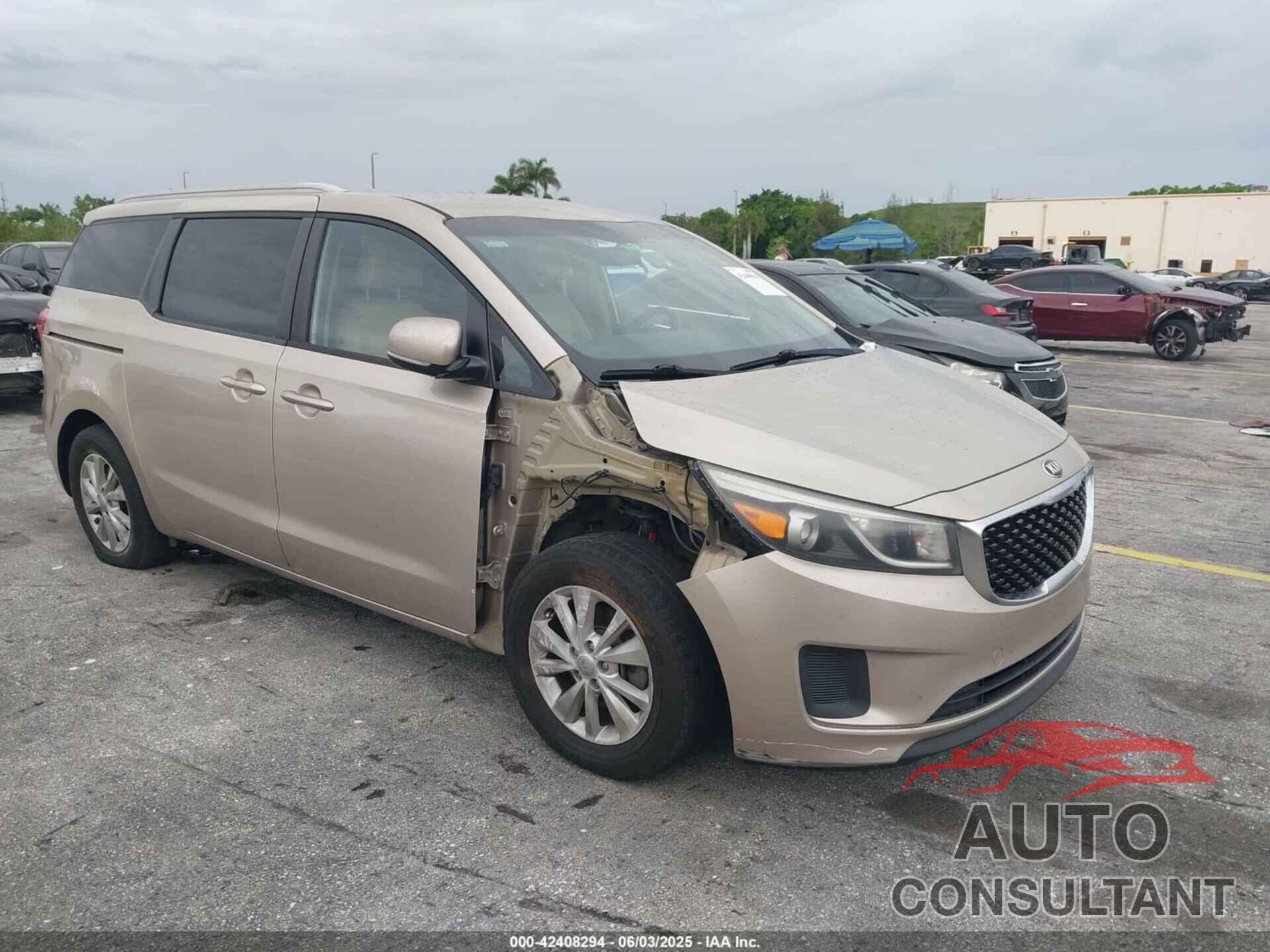 KIA SEDONA 2015 - KNDMB5C16F6044880