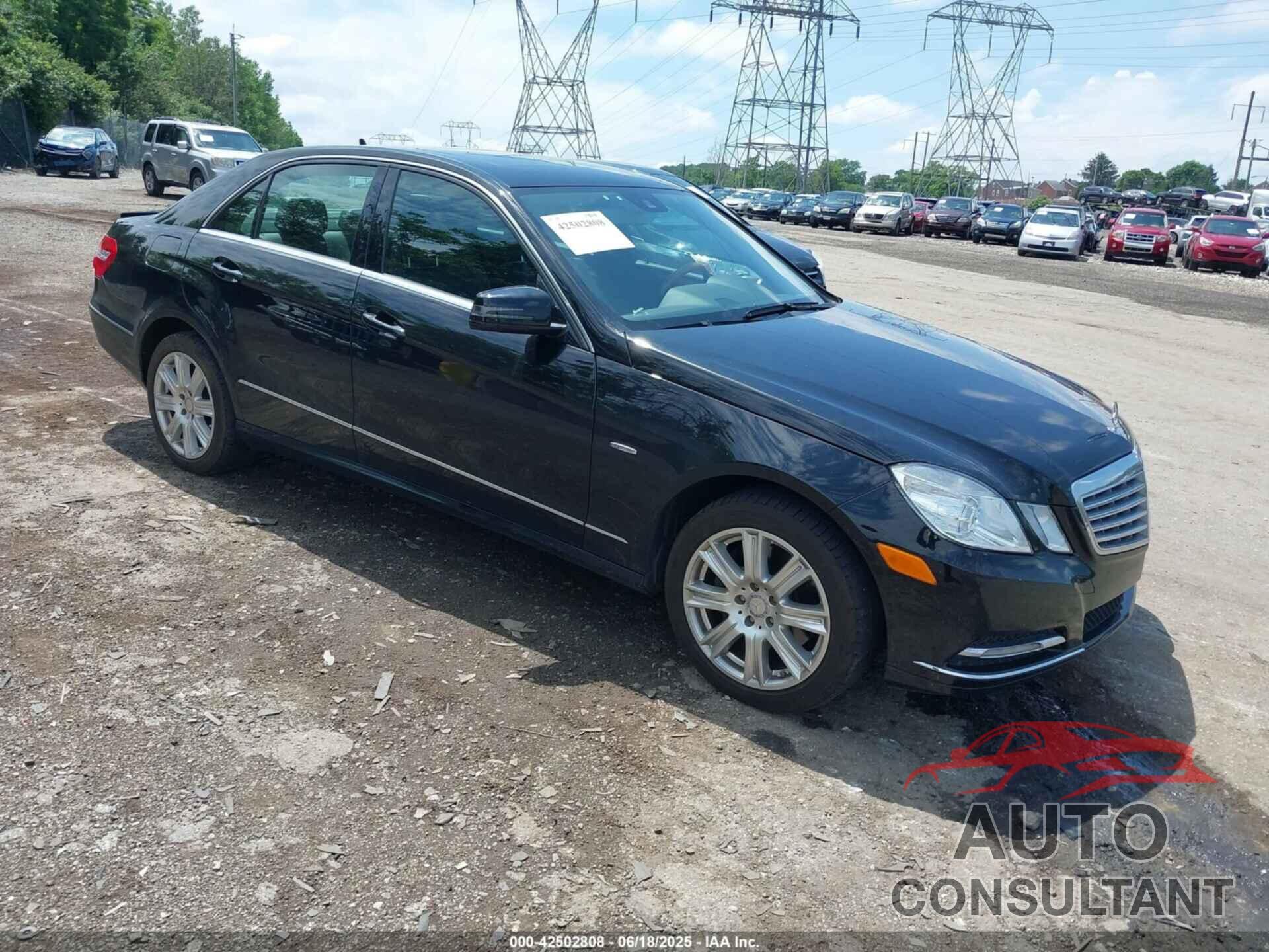 MERCEDES-BENZ E 350 2012 - WDDHF8JB5CA629709