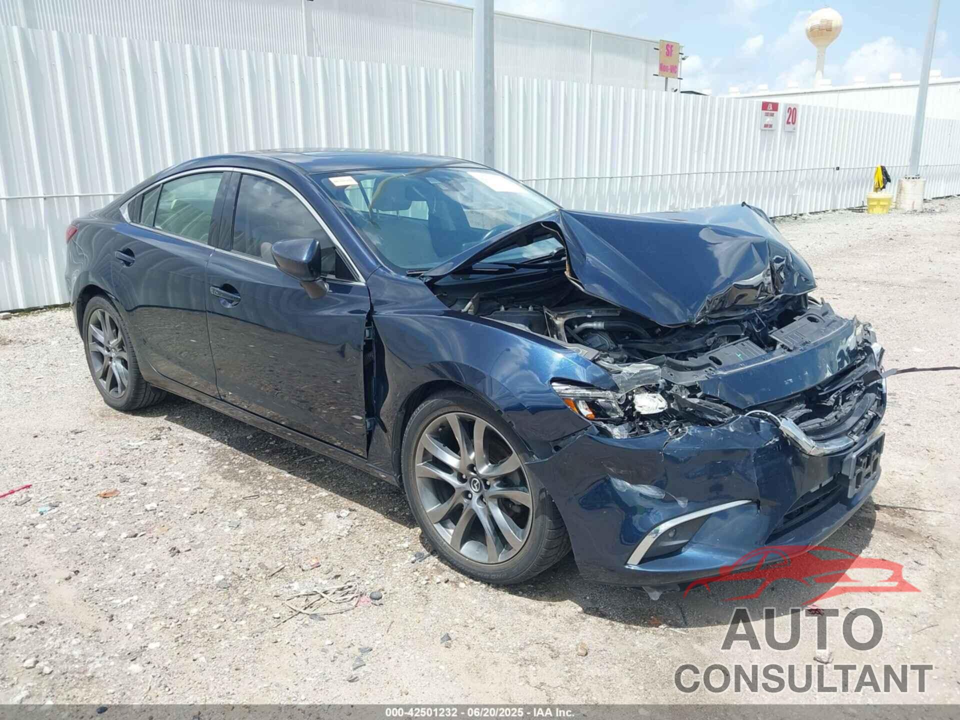 MAZDA MAZDA6 2016 - JM1GJ1W59G1465241