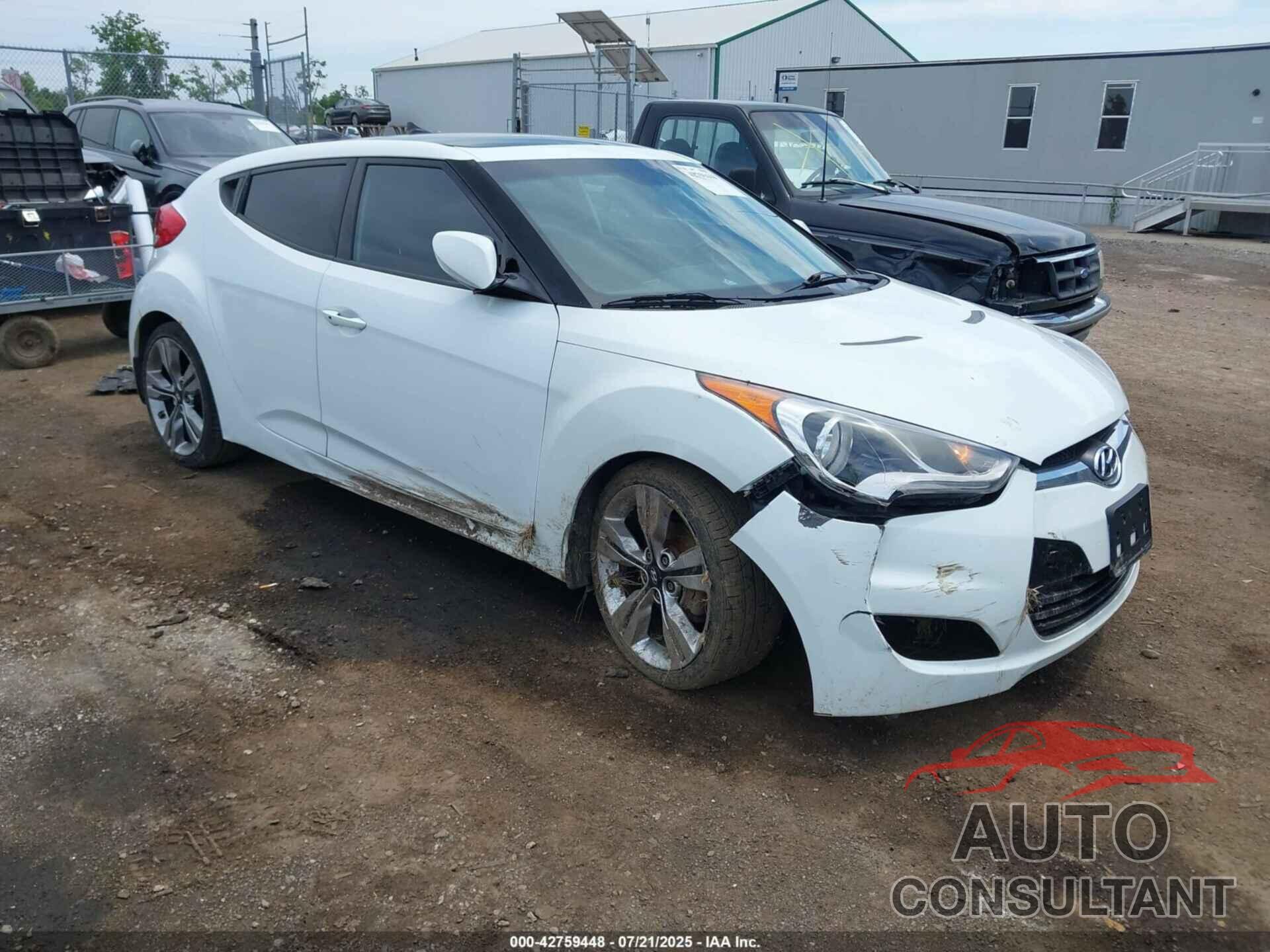 HYUNDAI VELOSTER 2014 - KMHTC6AD1EU199273