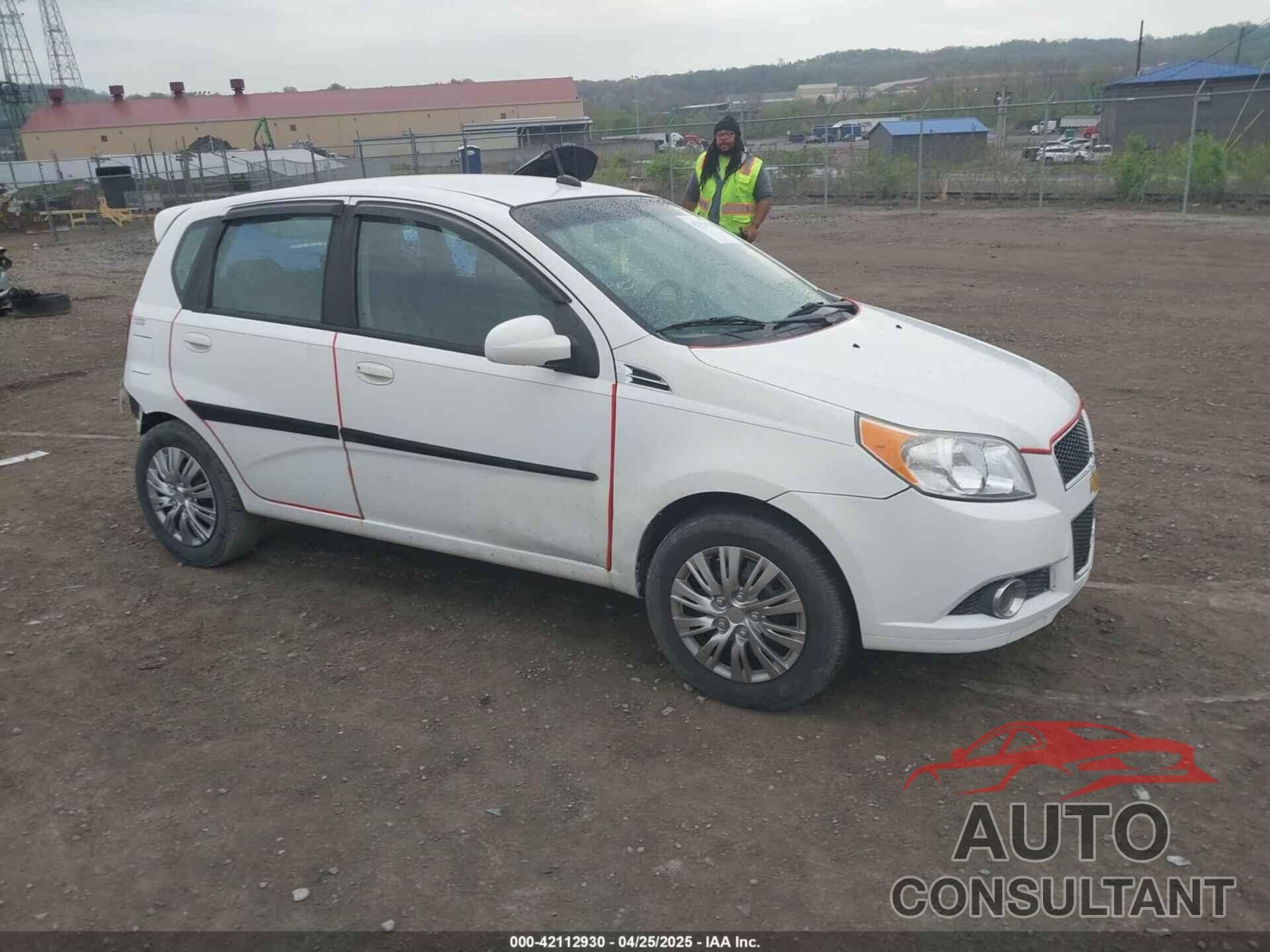 CHEVROLET AVEO 2010 - KL1TG6DE6AB117404