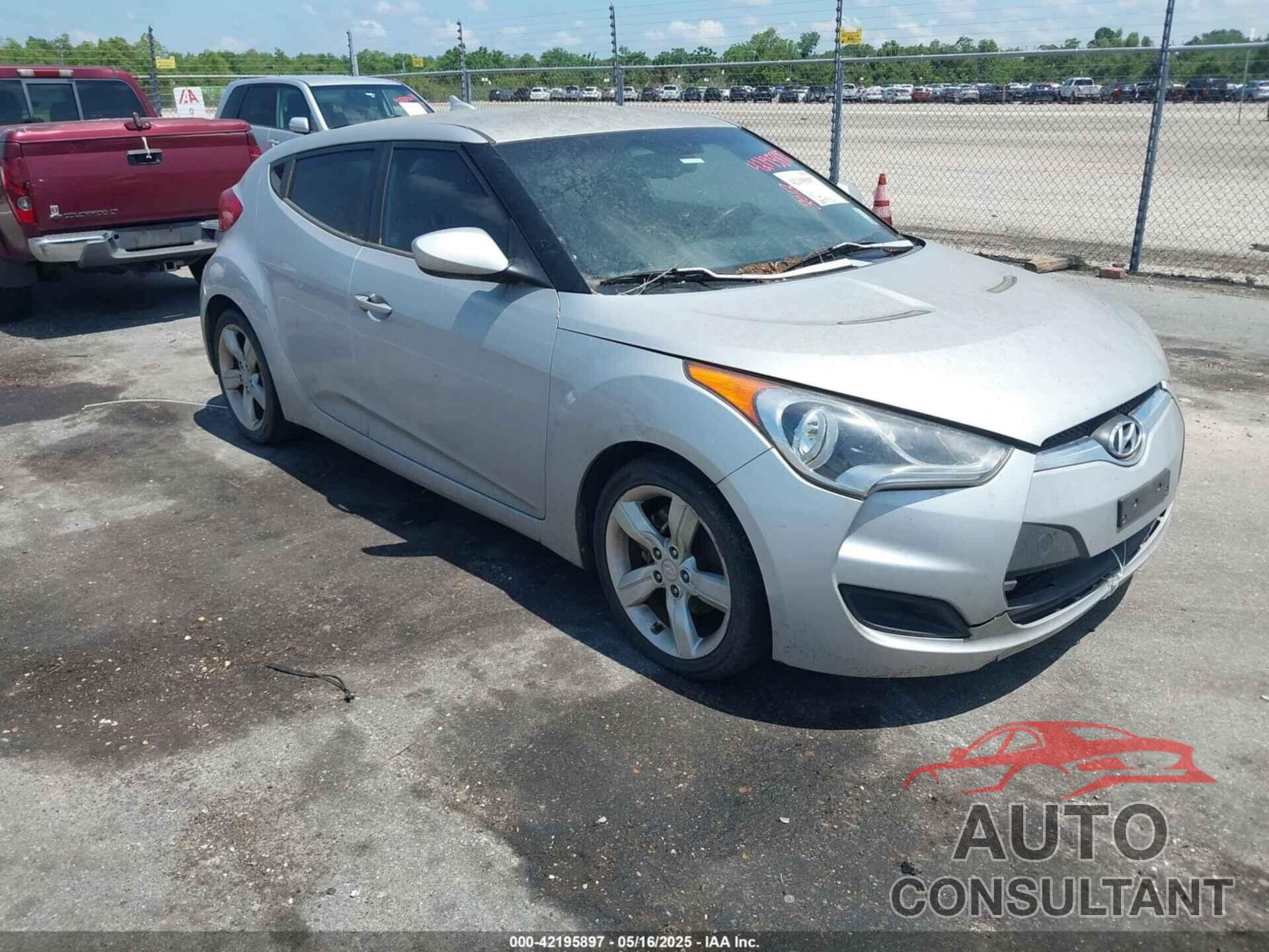 HYUNDAI VELOSTER 2012 - KMHTC6ADXCU049918