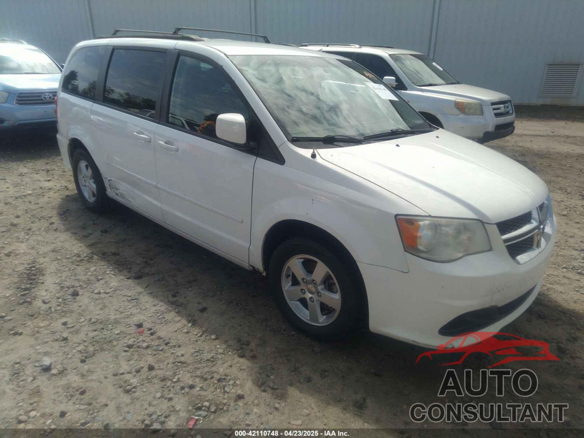 DODGE GRAND CARAVAN 2012 - 2C4RDGCG9CR254491