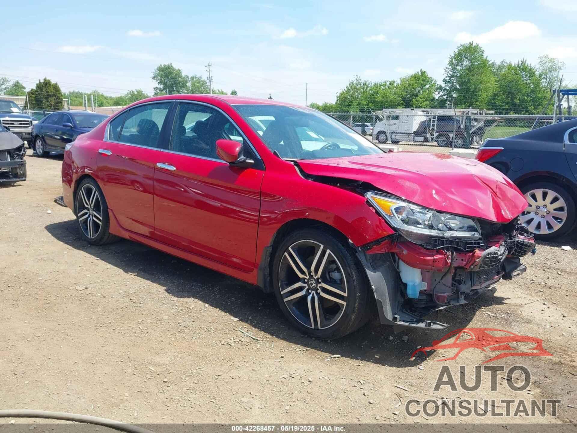 HONDA ACCORD 2016 - 1HGCR2F52GA029426