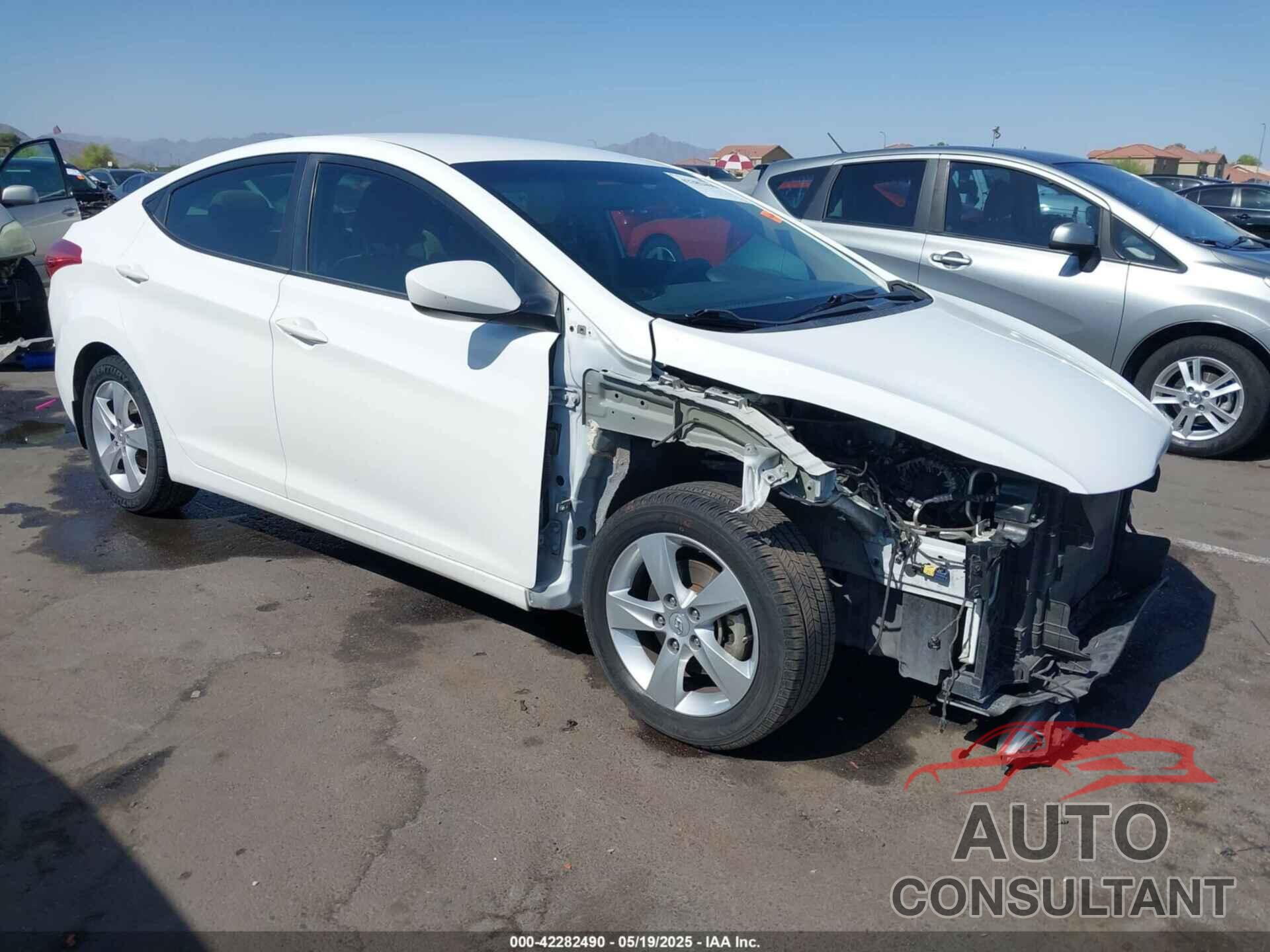 HYUNDAI ELANTRA 2013 - 5NPDH4AE5DH162064