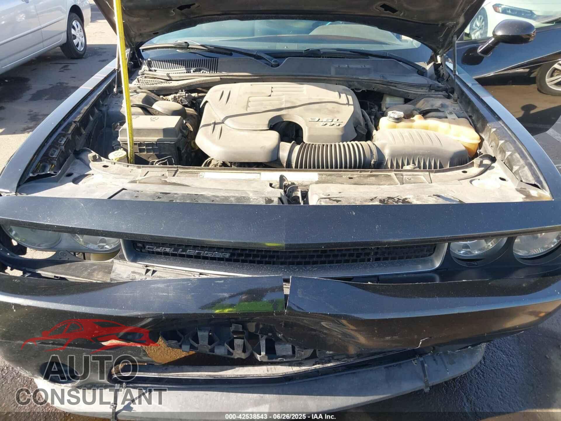 DODGE CHALLENGER 2012 - 2C3CDYAG2CH233832