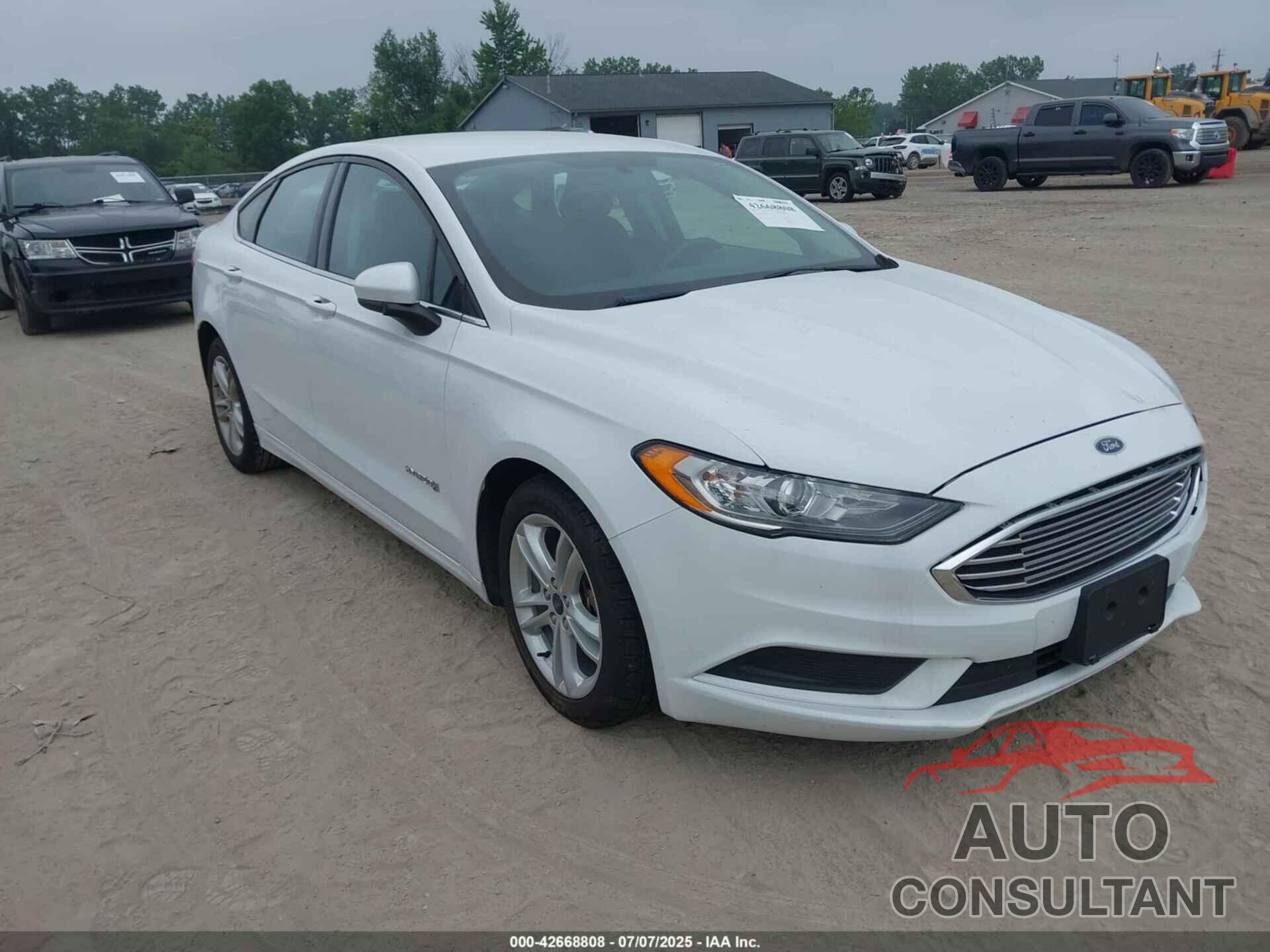 FORD FUSION HYBRID 2018 - 3FA6P0LU7JR188110