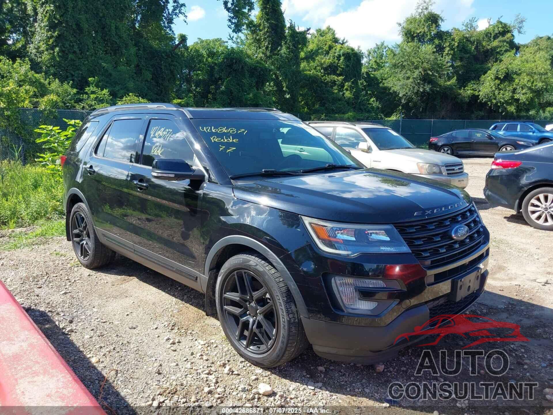 FORD EXPLORER 2017 - 1FM5K8GT7HGE08945