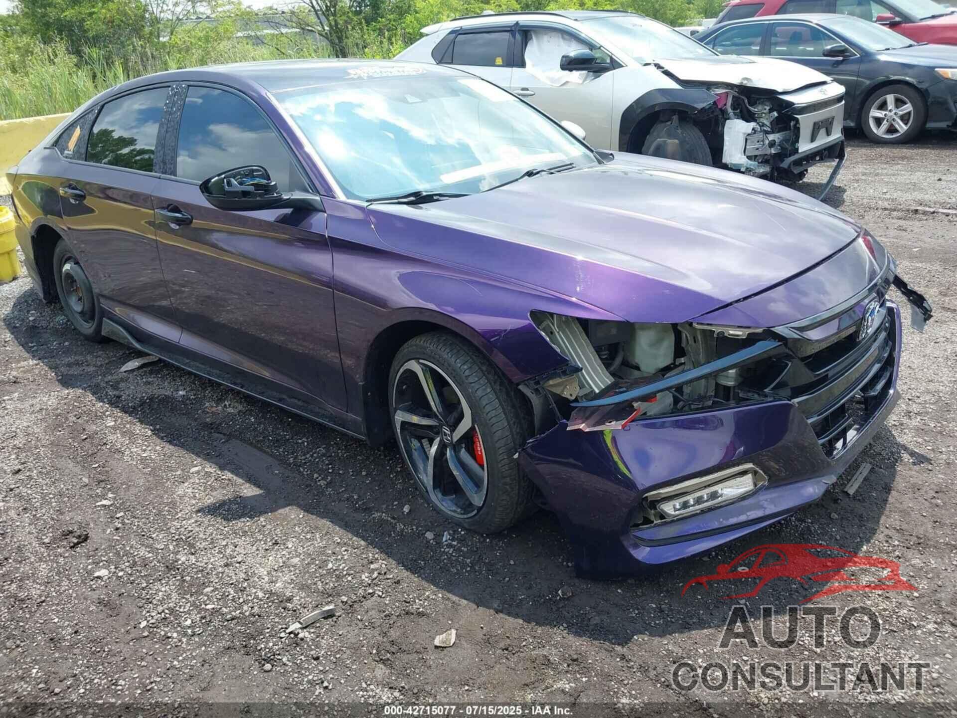 HONDA ACCORD 2018 - 1HGCV1F10JA006673