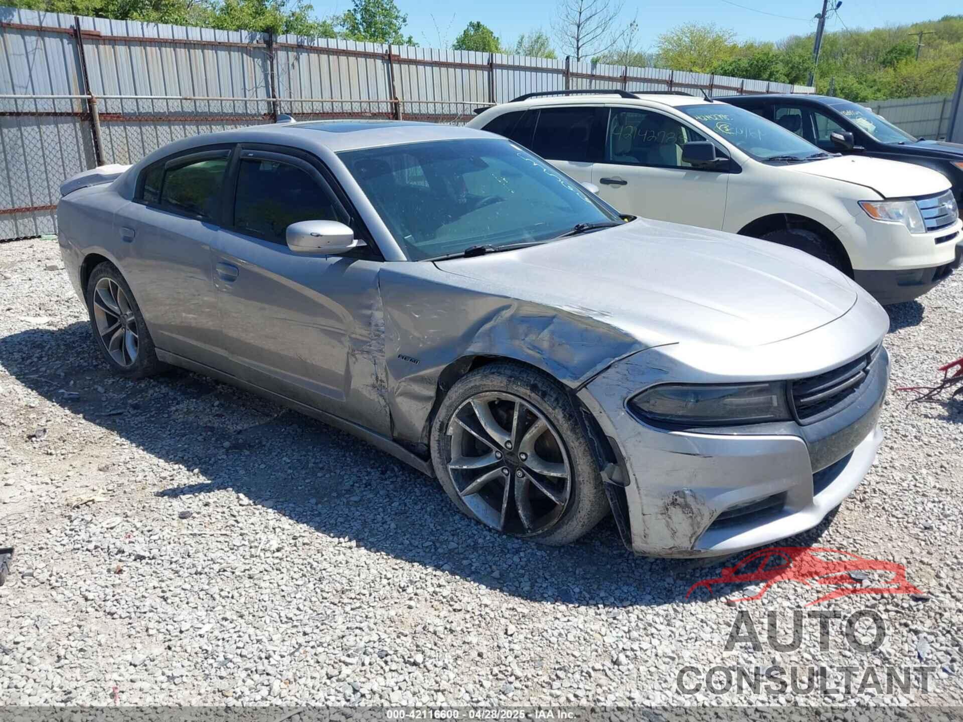 DODGE CHARGER 2015 - 2C3CDXCT3FH857566