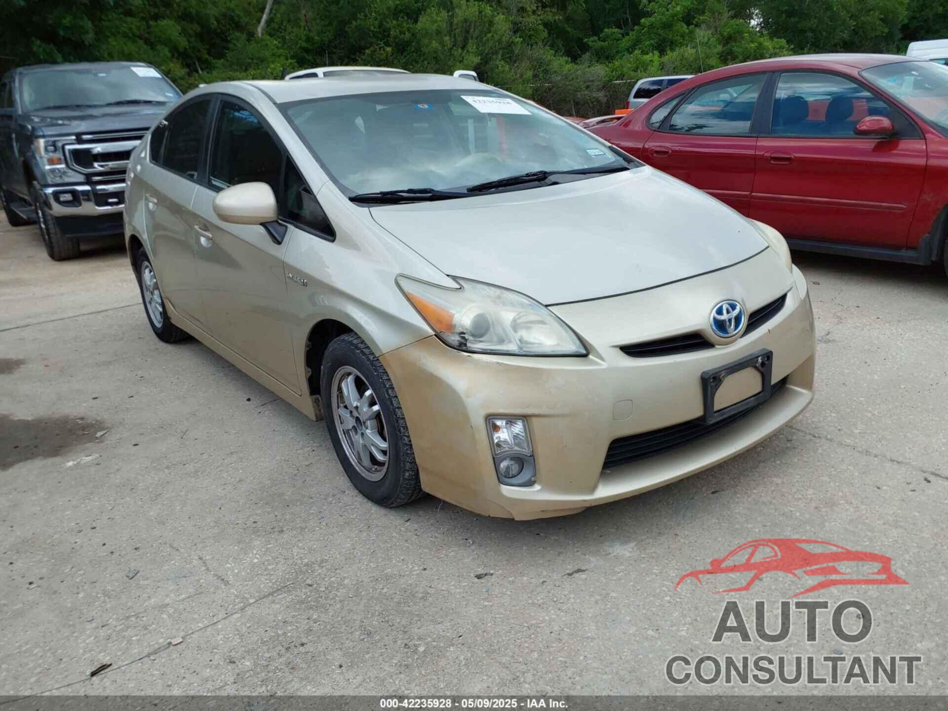 TOYOTA PRIUS 2011 - JTDKN3DU9B0295658