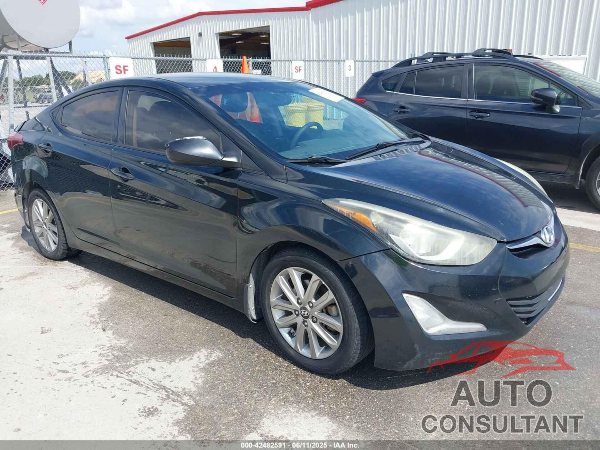 HYUNDAI ELANTRA 2015 - 5NPDH4AE4FH586225
