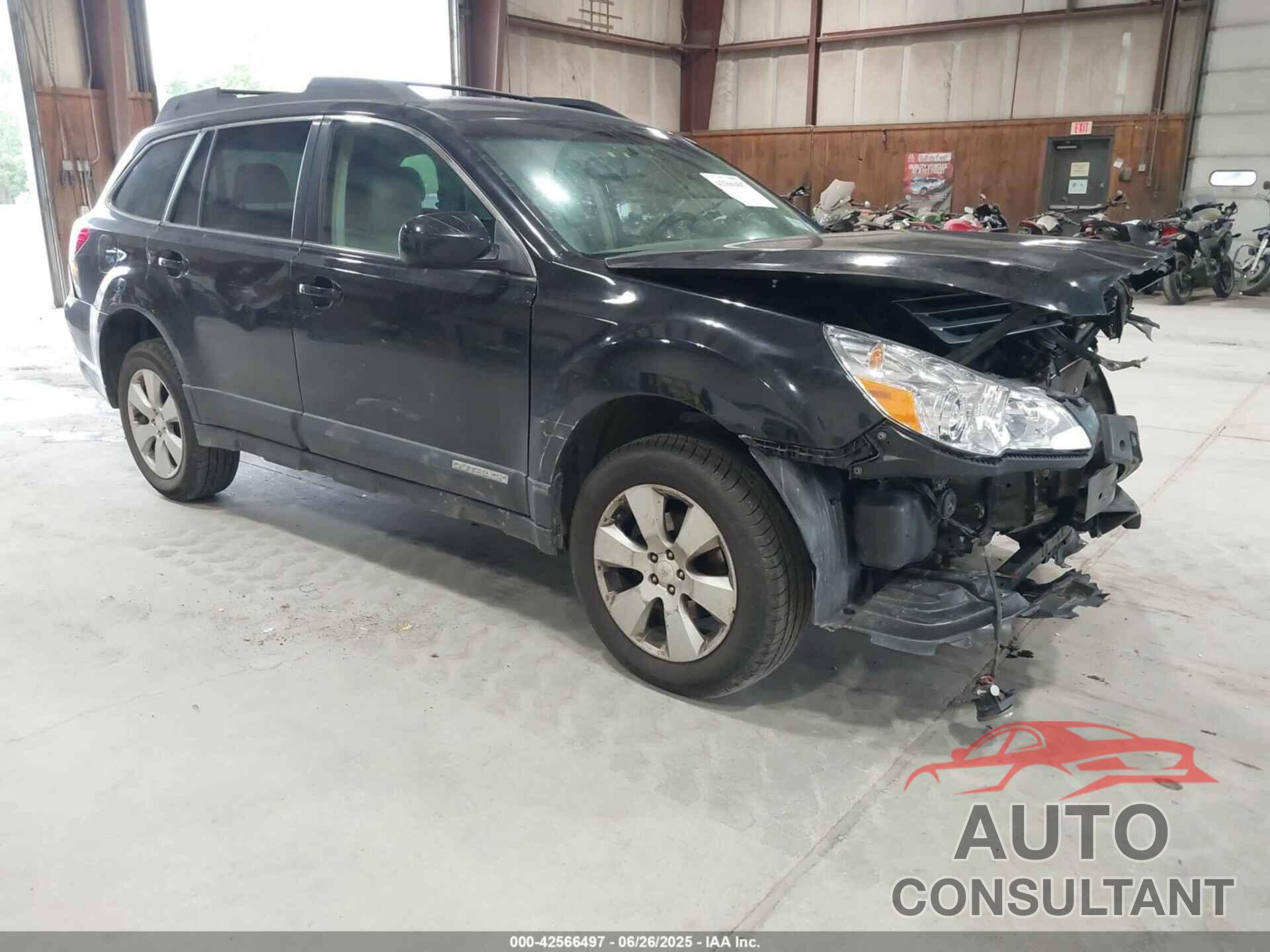 SUBARU OUTBACK 2012 - 4S4BRBCC2C3285086