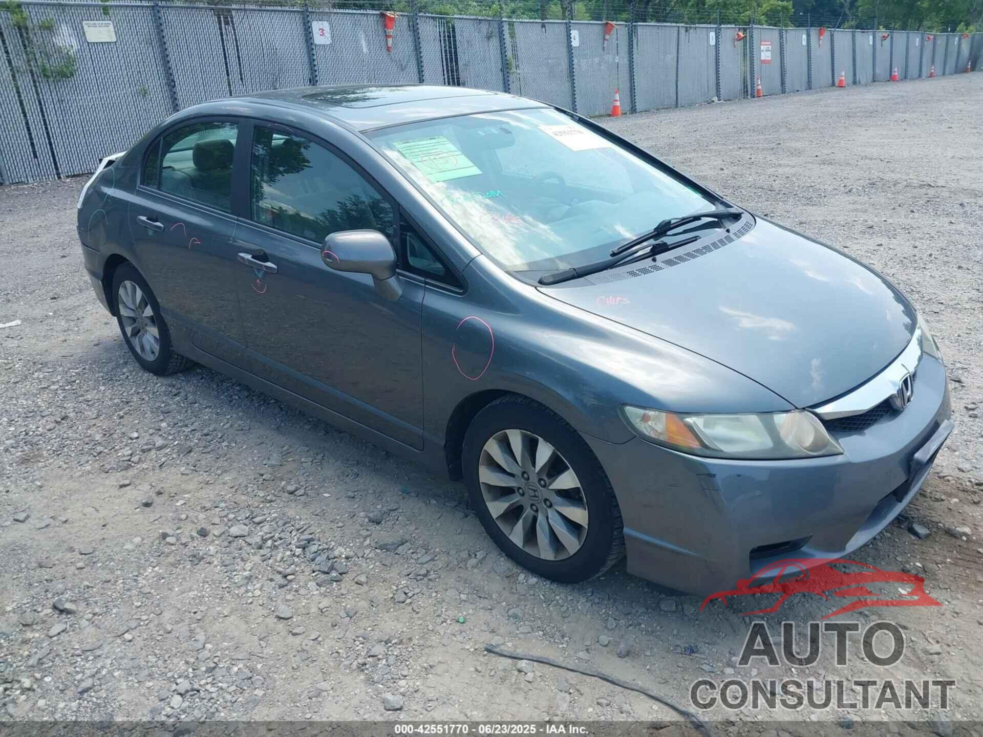 HONDA CIVIC 2010 - 19XFA1F84AE067820