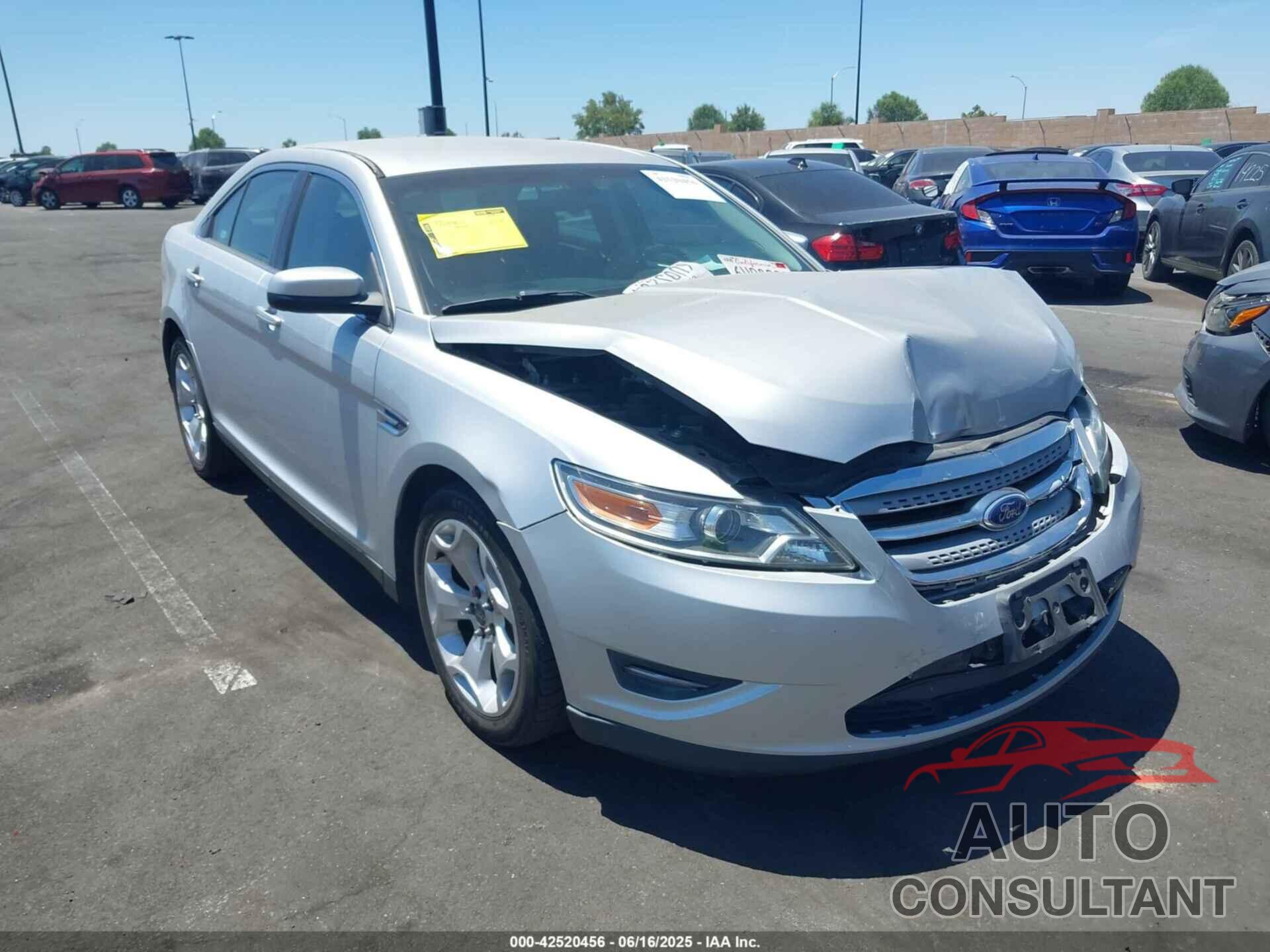 FORD TAURUS 2012 - 1FAHP2EW2CG123985