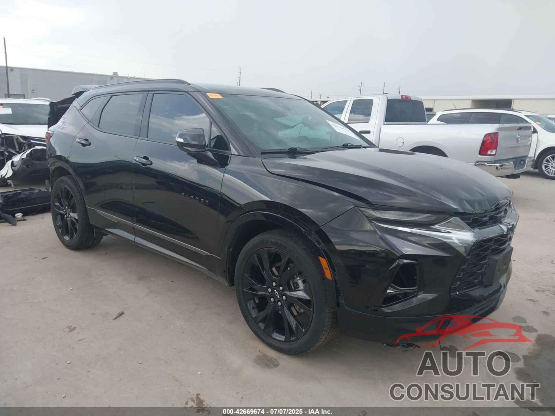 CHEVROLET BLAZER 2021 - 3GNKBERSXMS557296