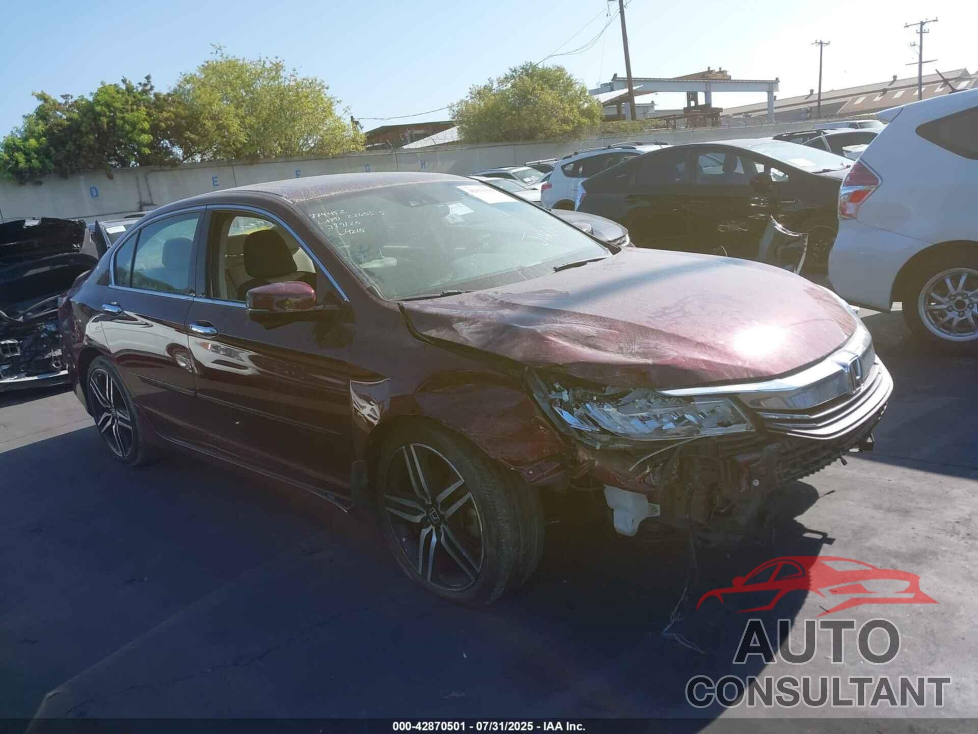 HONDA ACCORD 2017 - 1HGCR3F90HA029497