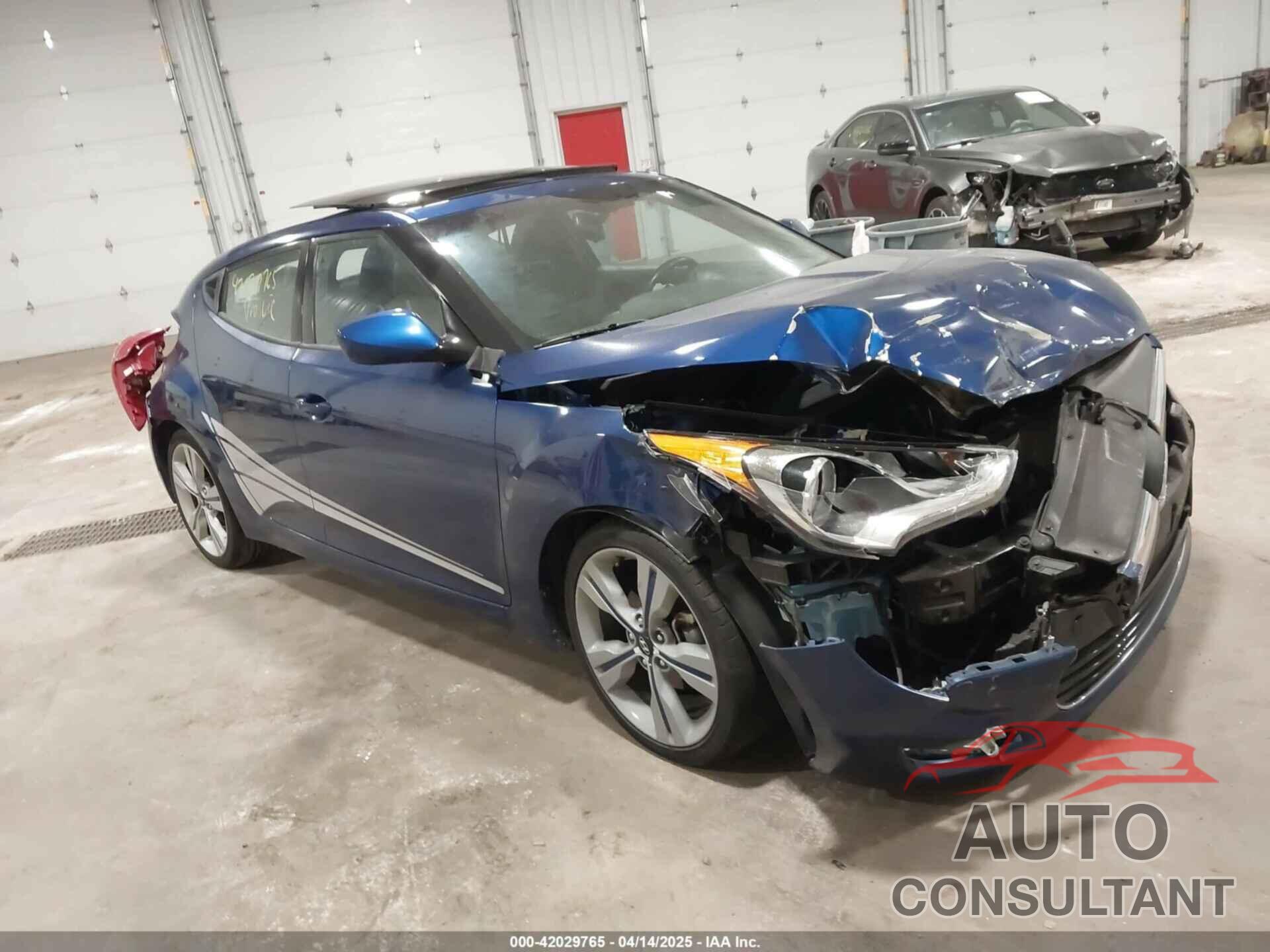 HYUNDAI VELOSTER 2017 - KMHTC6AD2HU321126
