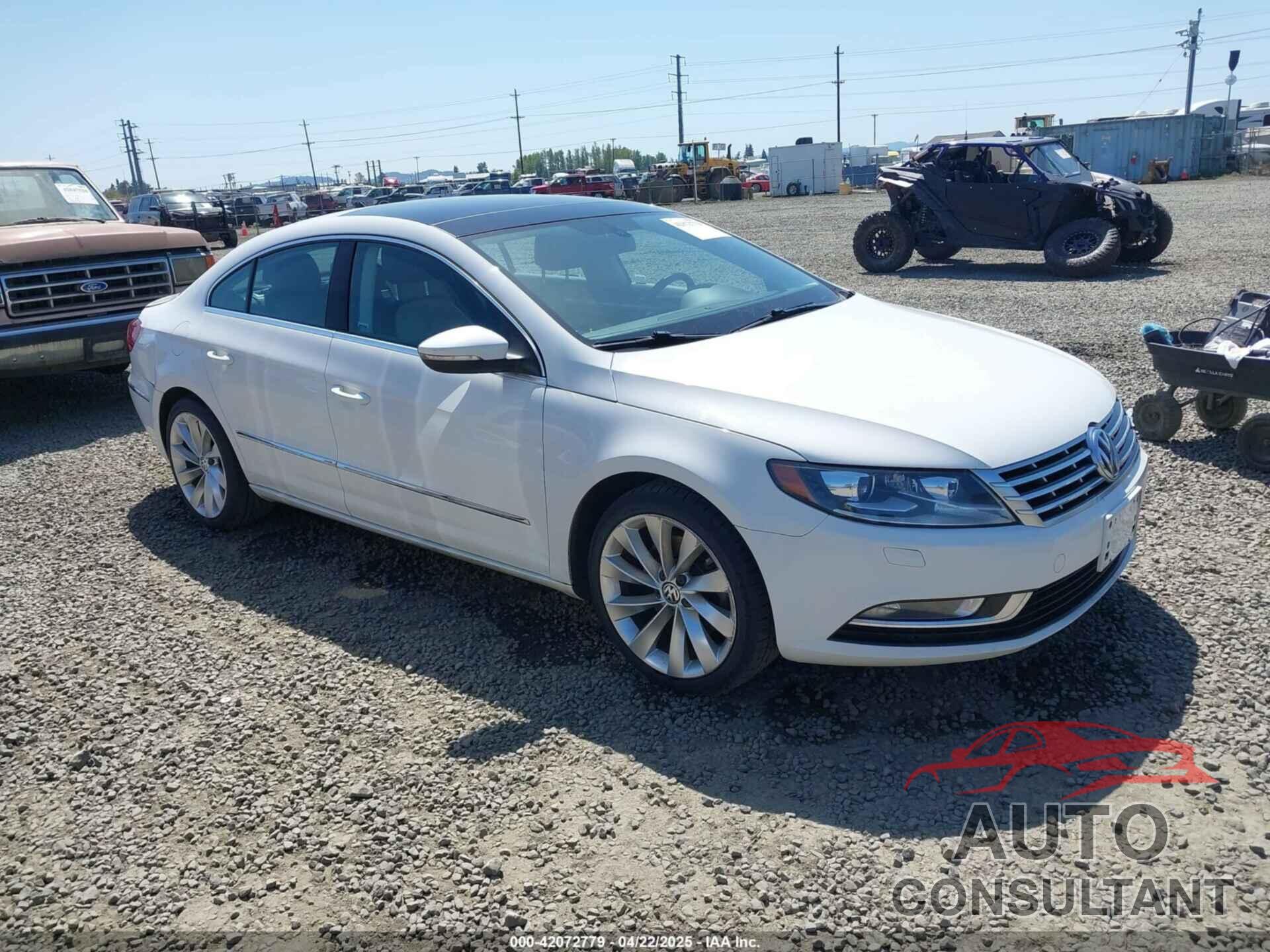 VOLKSWAGEN CC 2013 - WVWHU7AN1DE500722