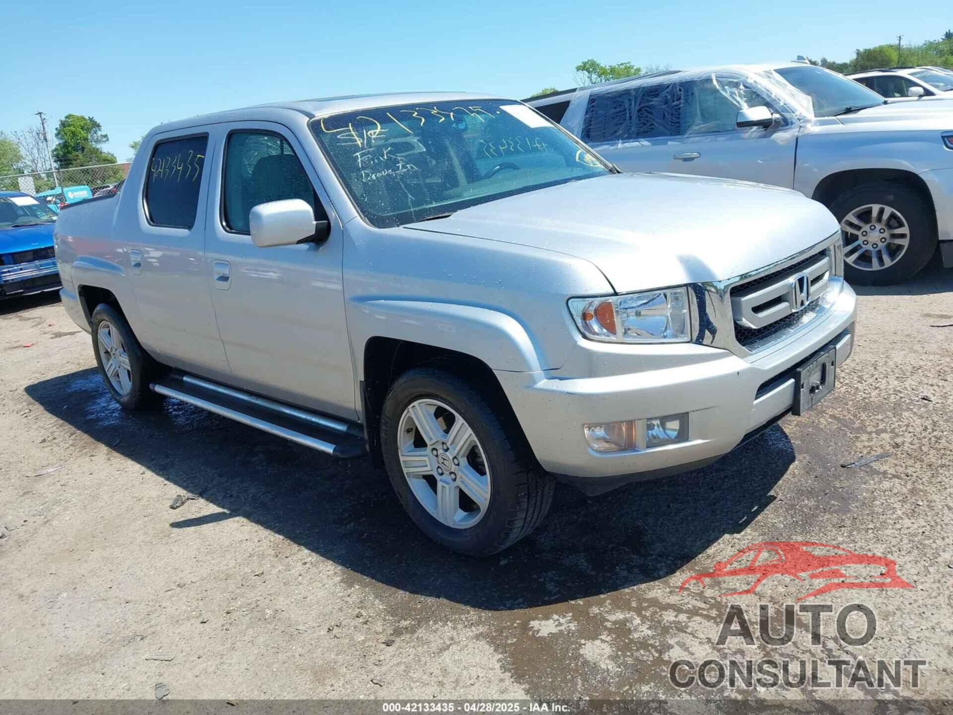 HONDA RIDGELINE 2011 - 5FPYK1F54BB004098