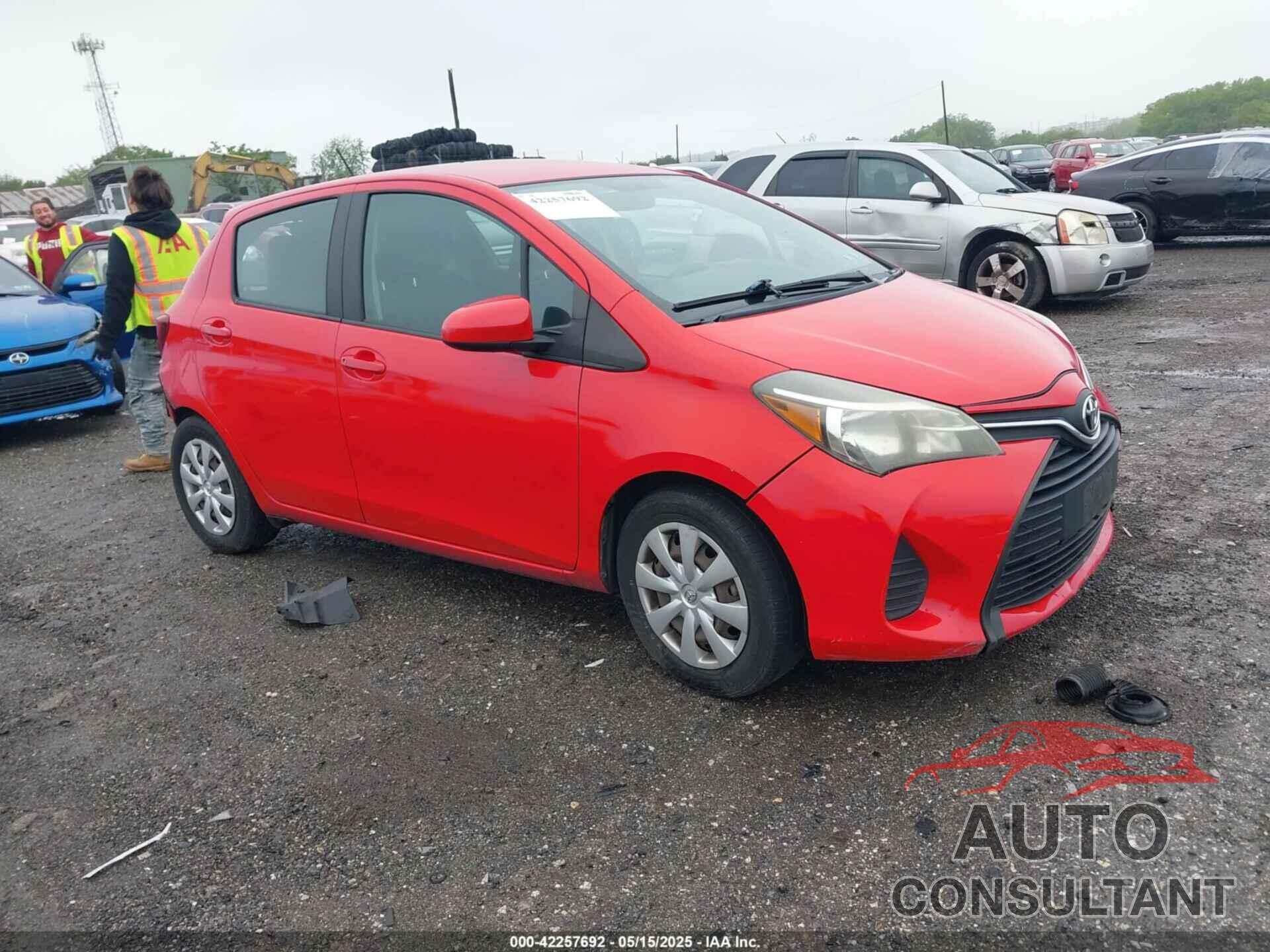 TOYOTA YARIS 2016 - VNKKTUD3XGA061900