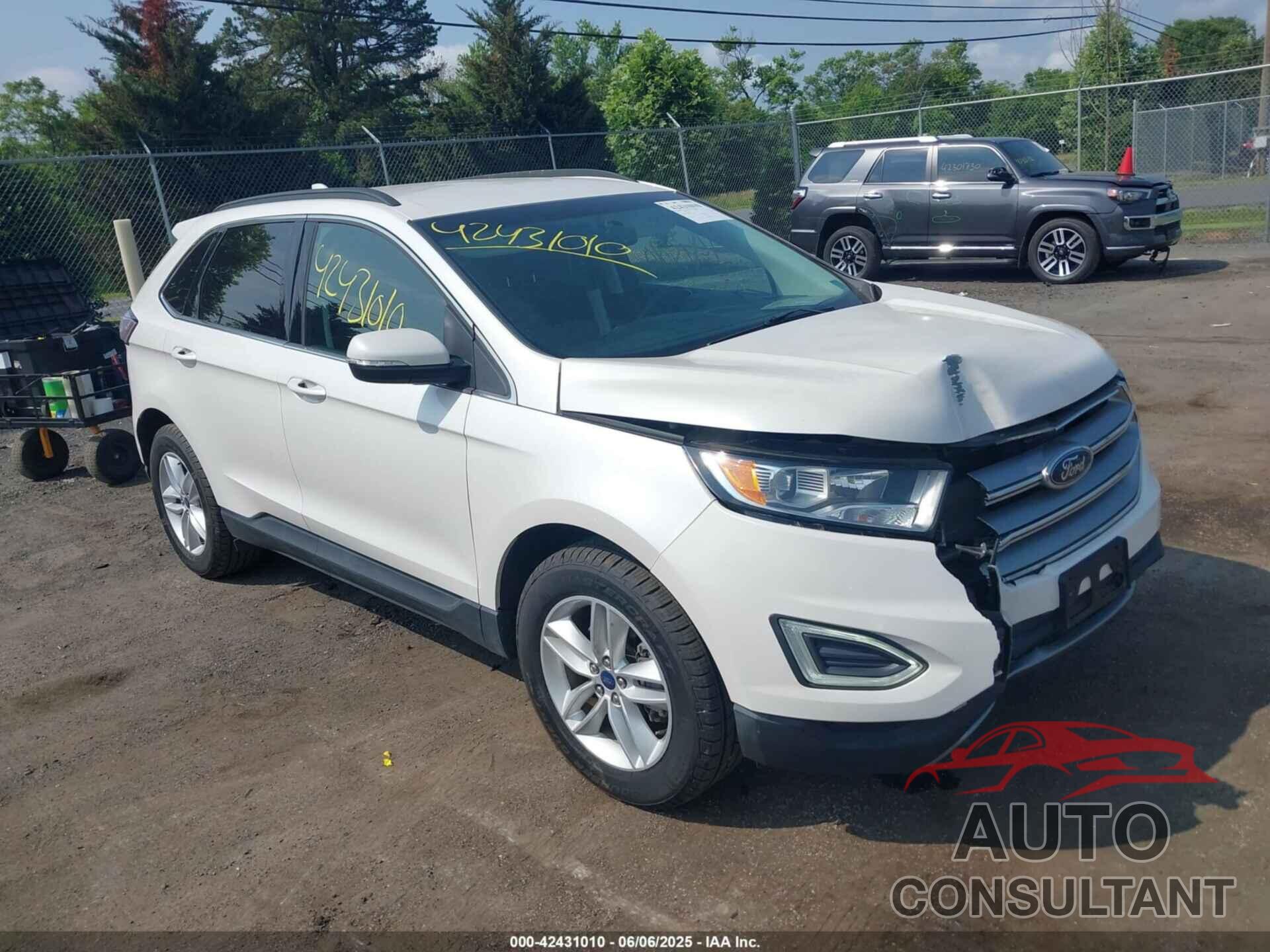 FORD EDGE 2015 - 2FMTK3J84FBB02501
