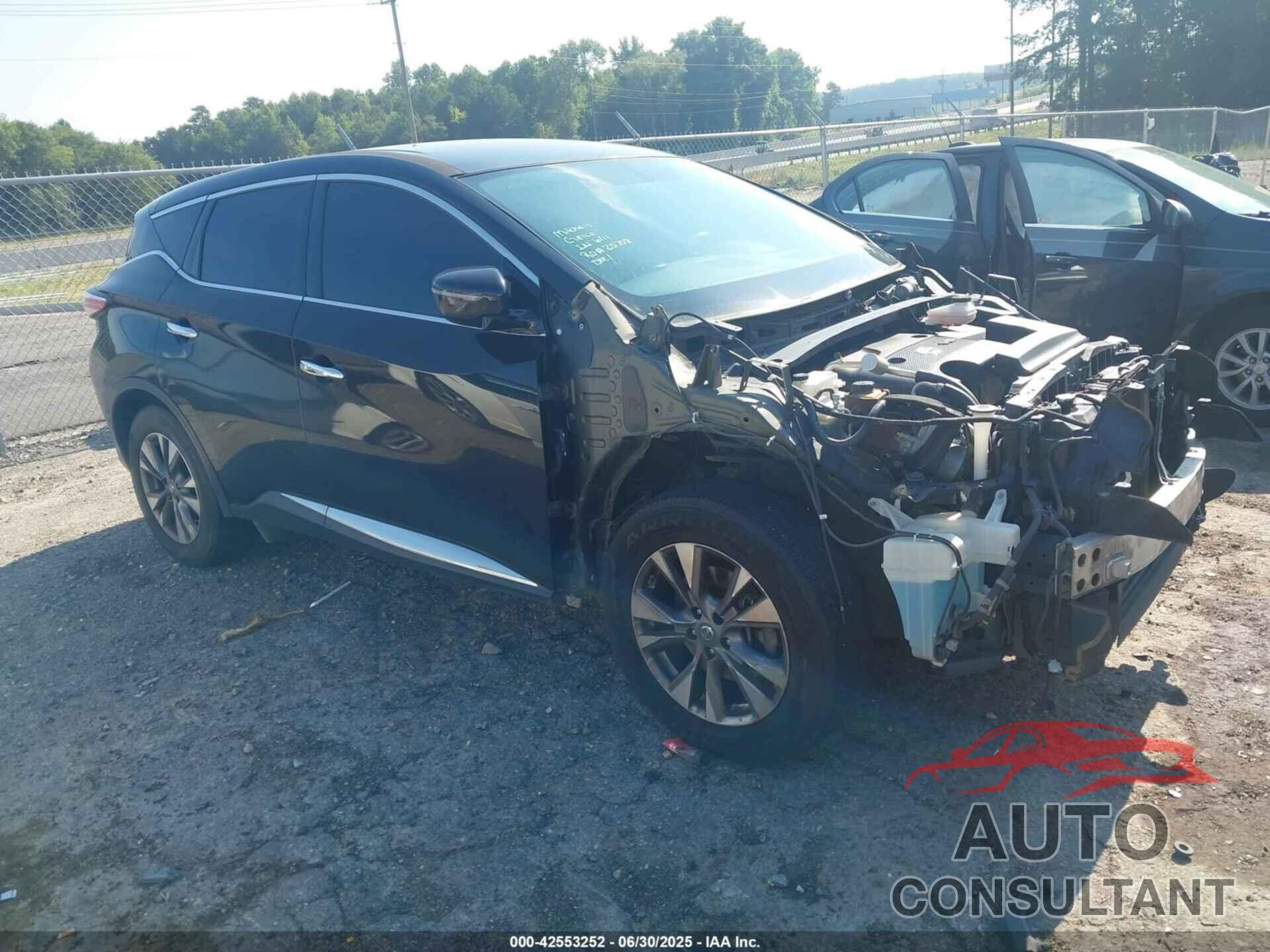 NISSAN MURANO 2016 - 5N1AZ2MH6GN104345
