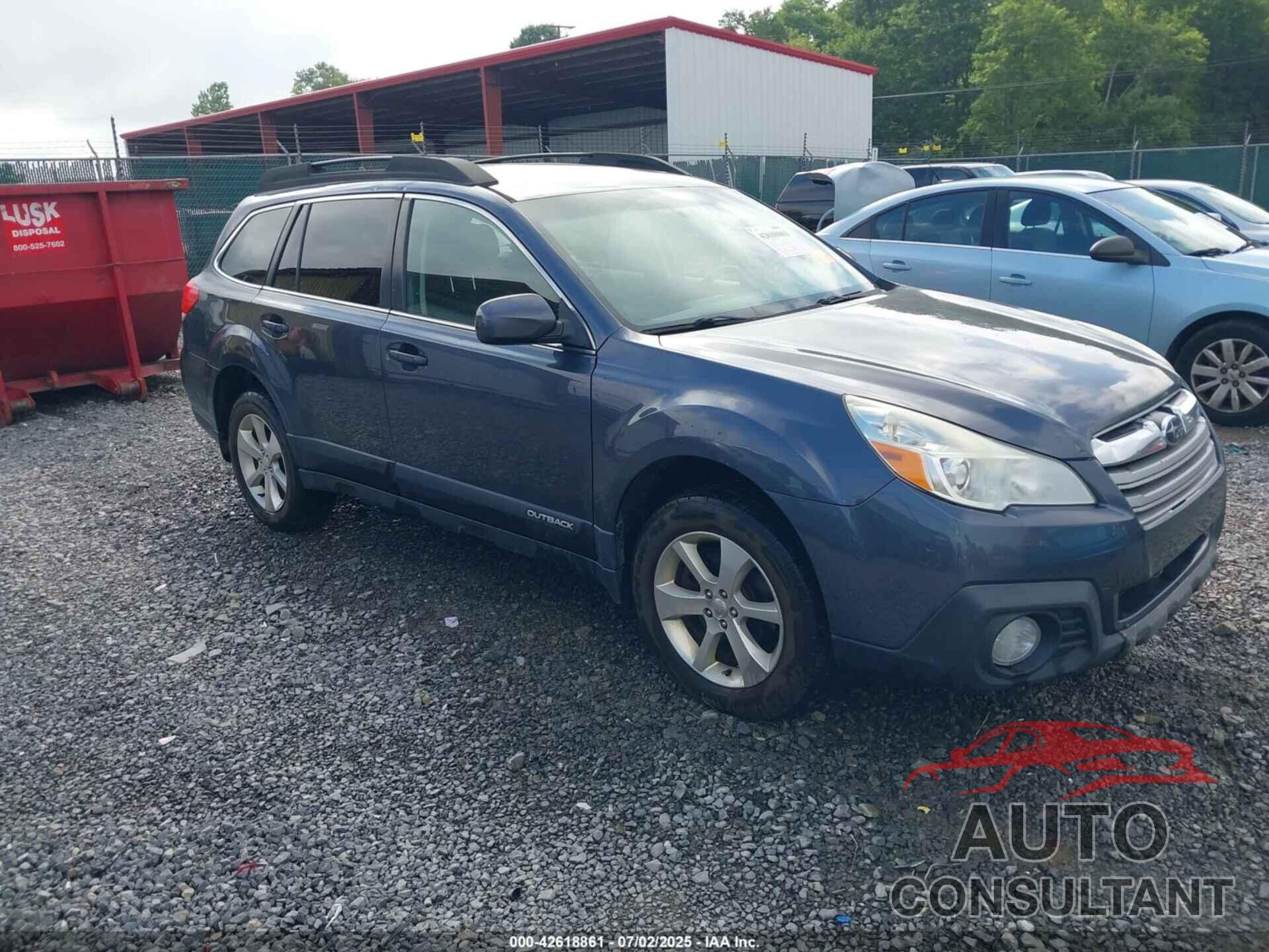 SUBARU OUTBACK 2014 - 4S4BRDMC5E2287787