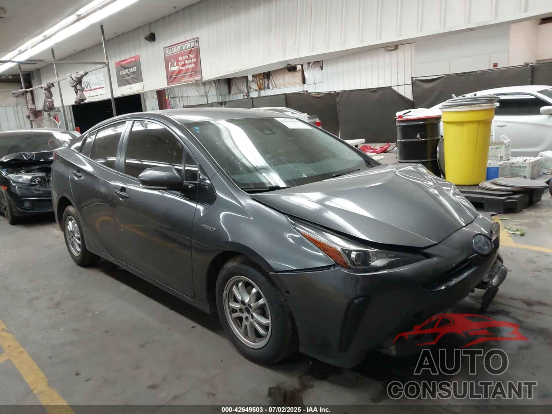 TOYOTA PRIUS 2020 - JTDKARFU1L3110014