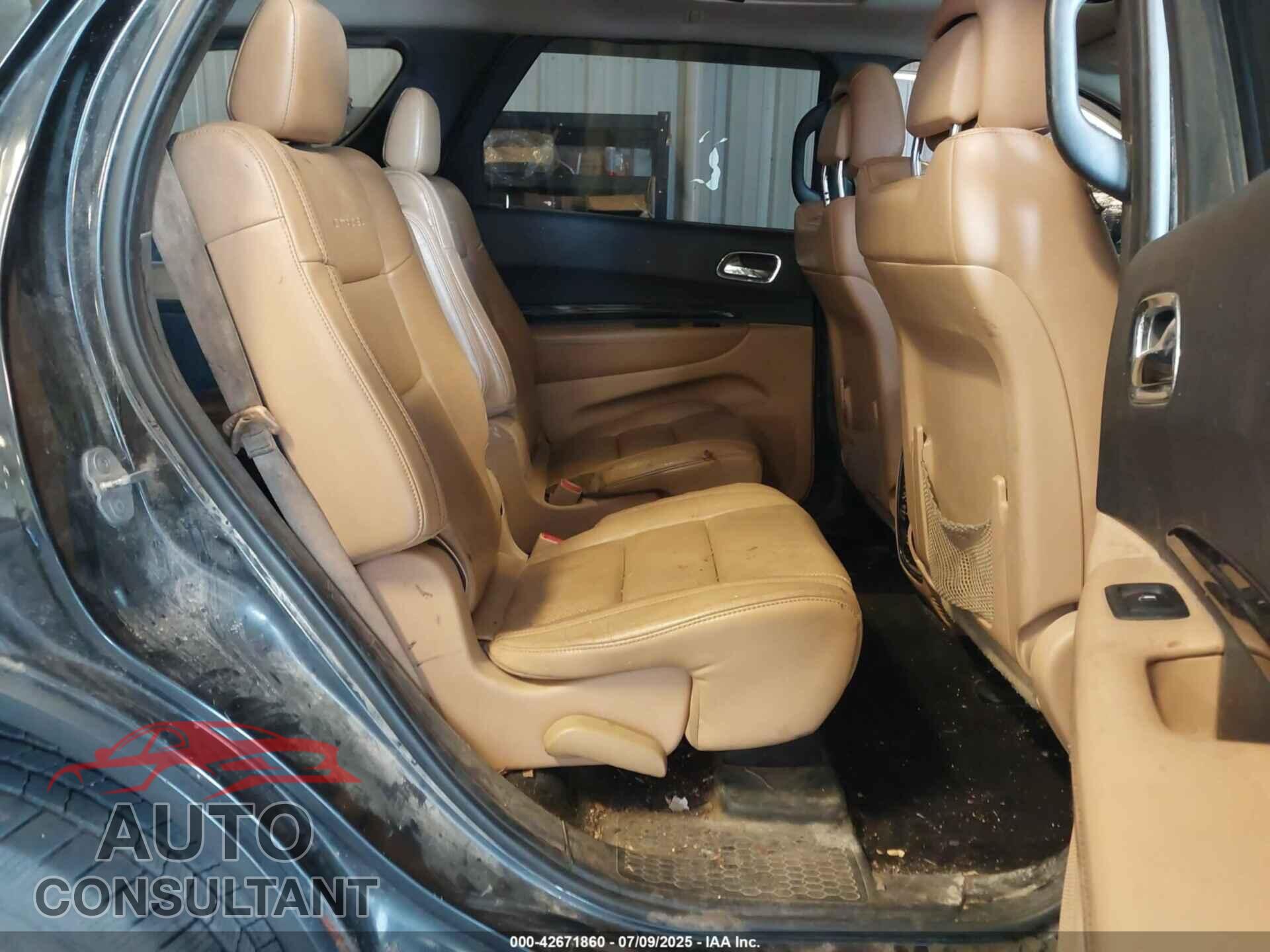 DODGE DURANGO 2013 - 1C4RDJEG9DC616565