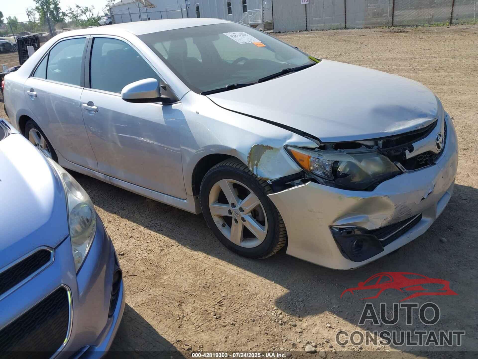 TOYOTA CAMRY 2013 - 4T1BF1FK0DU702917
