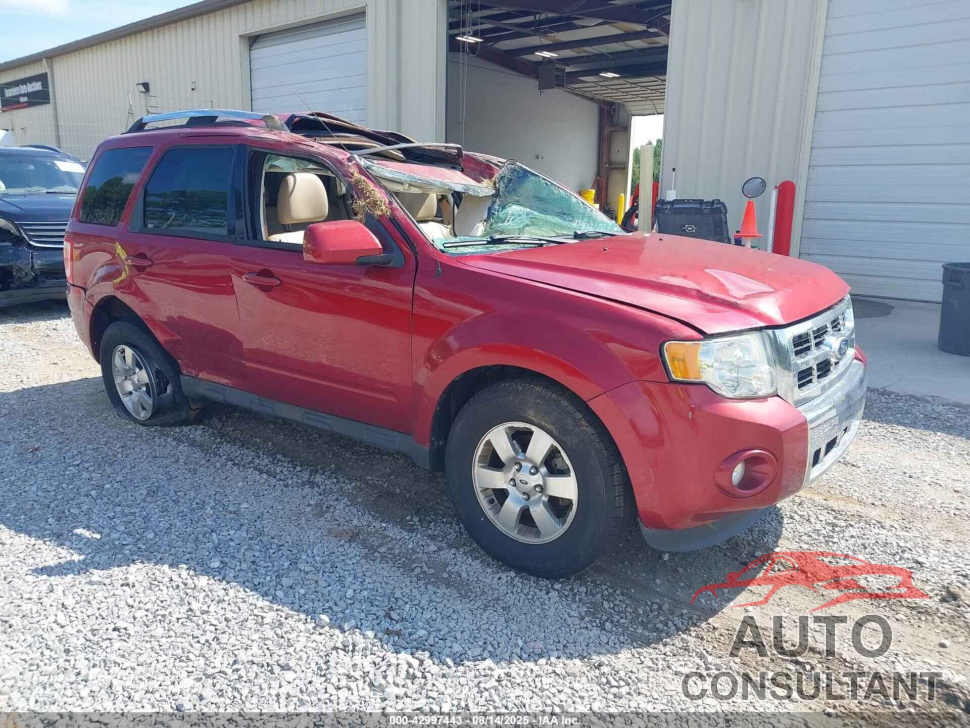 FORD ESCAPE 2012 - 1FMCU0E7XCKB13224