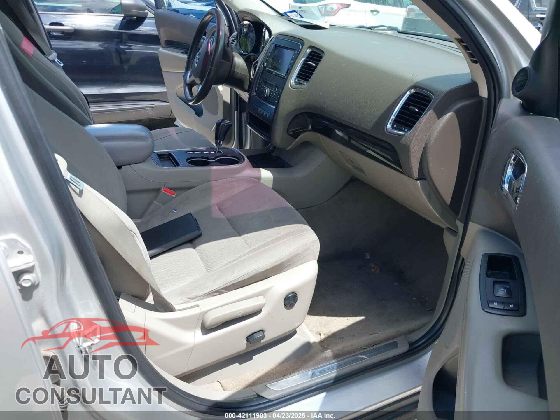 DODGE DURANGO 2012 - 1C4RDHDG8CC320655
