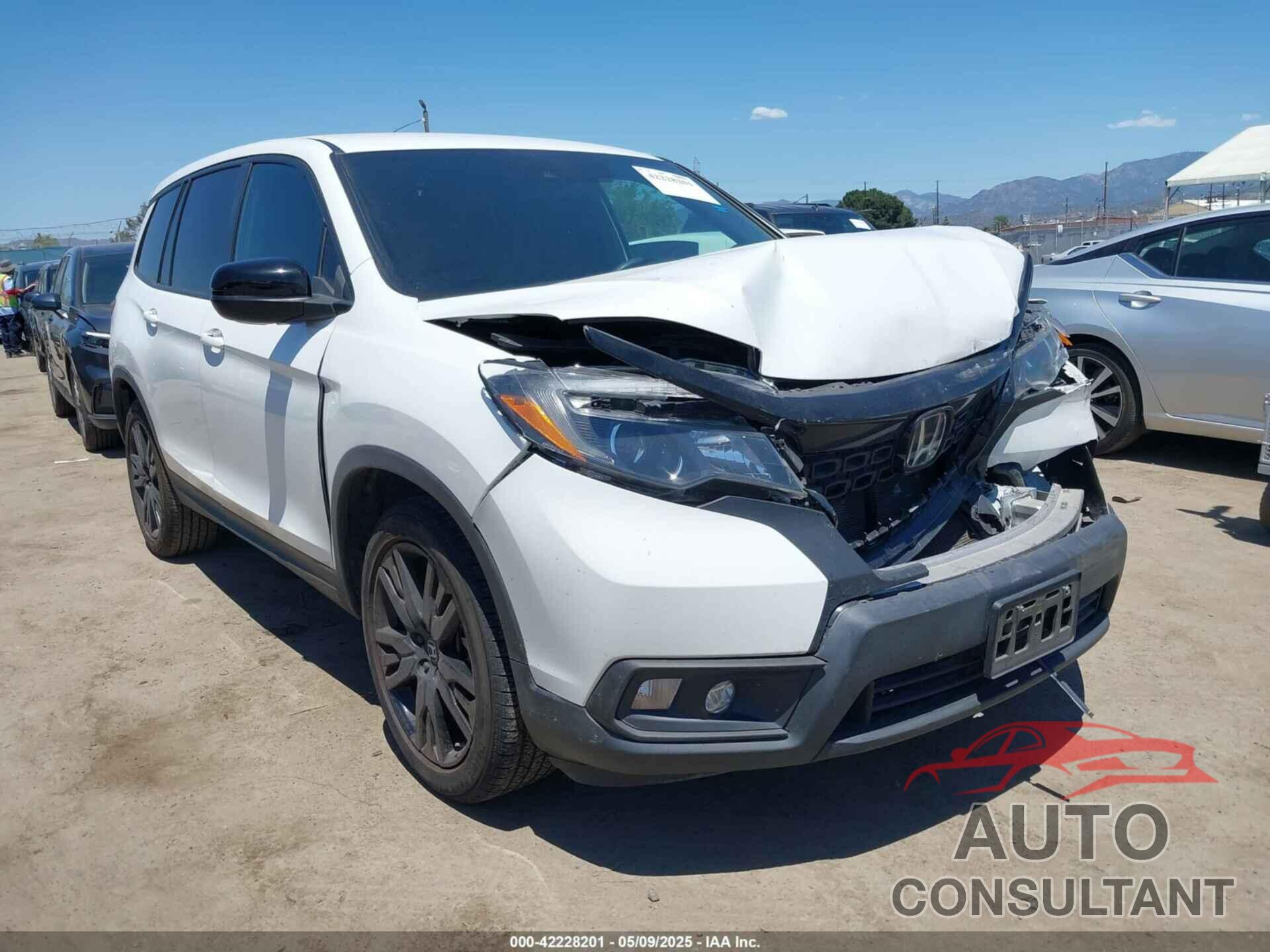 HONDA PASSPORT 2021 - 5FNYF7H28MB014400