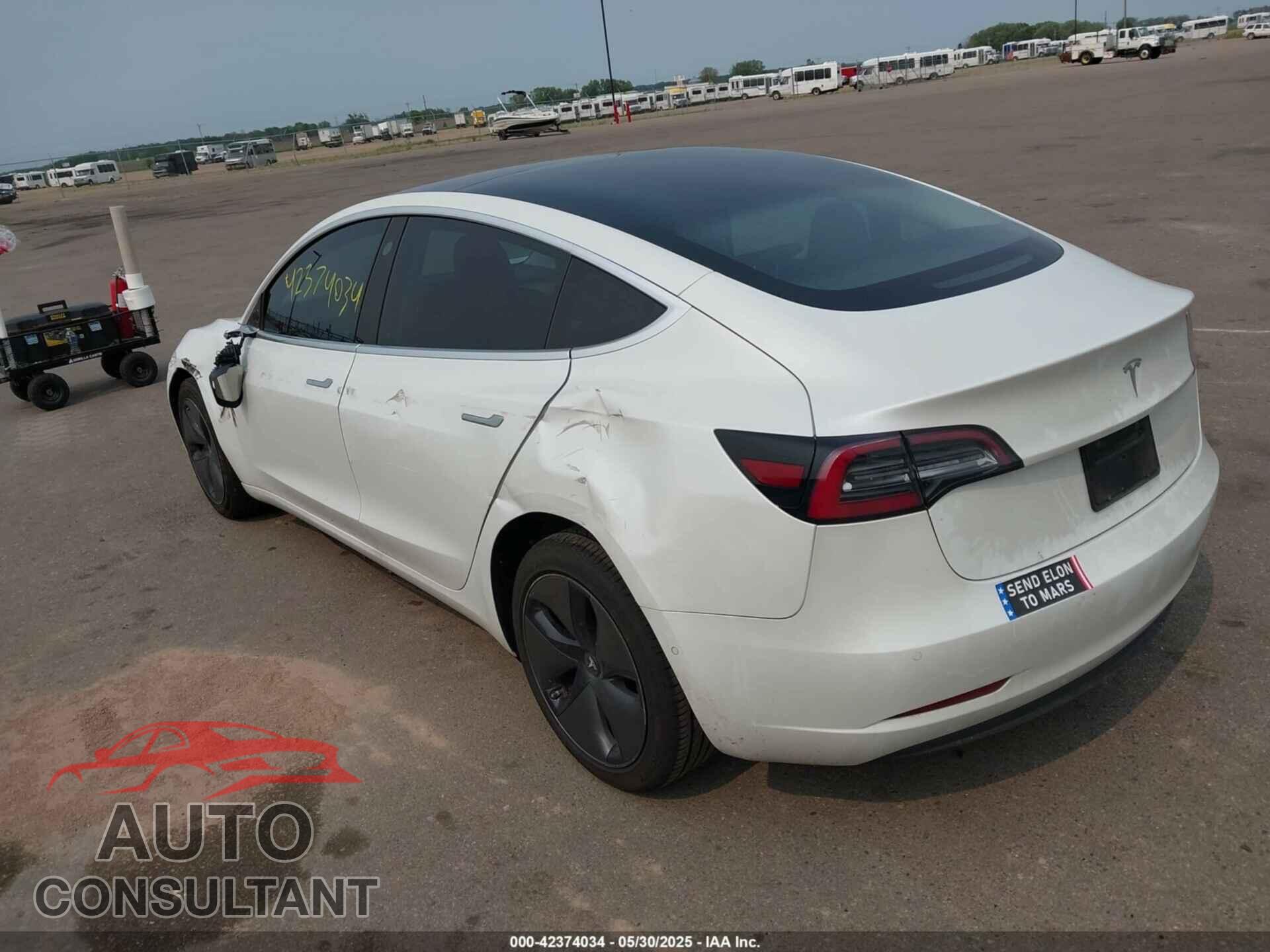 TESLA MODEL 3 2019 - 5YJ3E1EA1KF310118