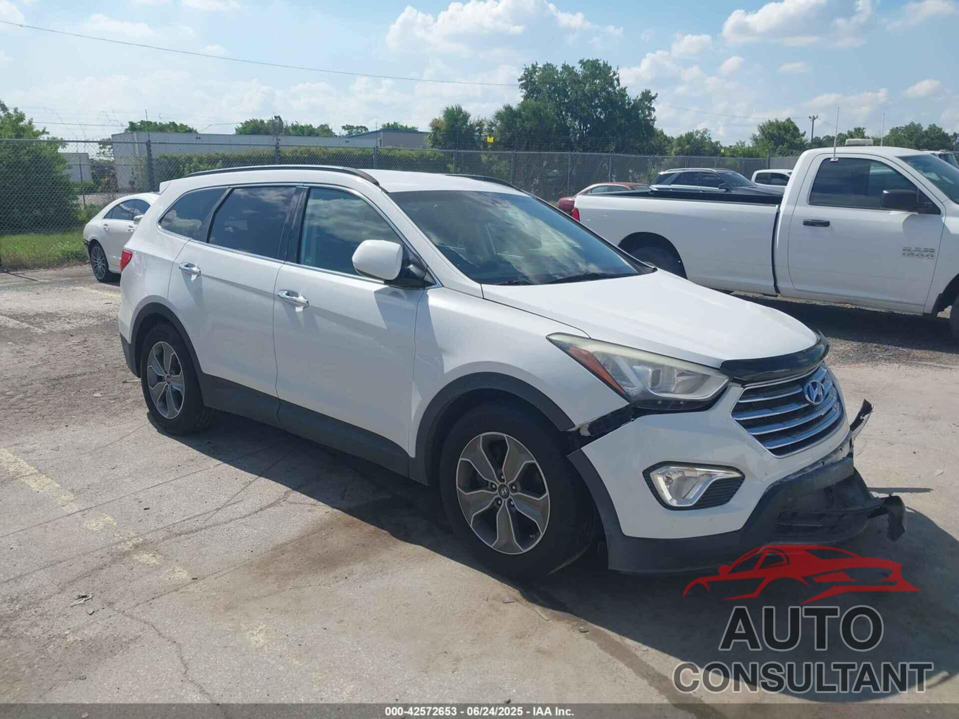 HYUNDAI SANTA FE 2016 - KM8SM4HF8GU147288