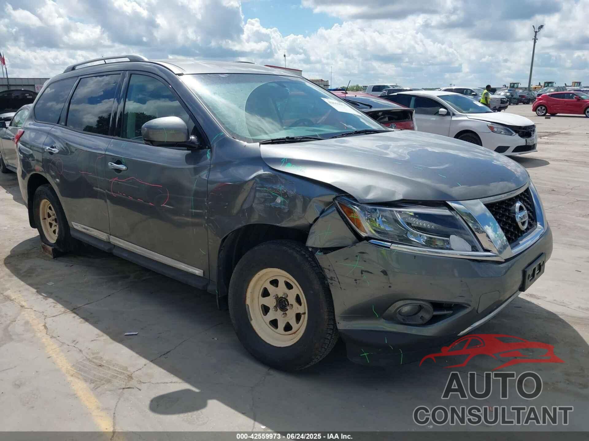 NISSAN PATHFINDER 2015 - 5N1AR2MN7FC640480
