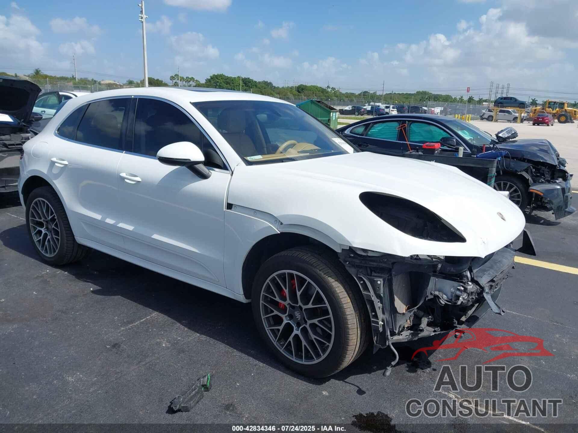 PORSCHE MACAN 2015 - WP1AF2A56FLB91406