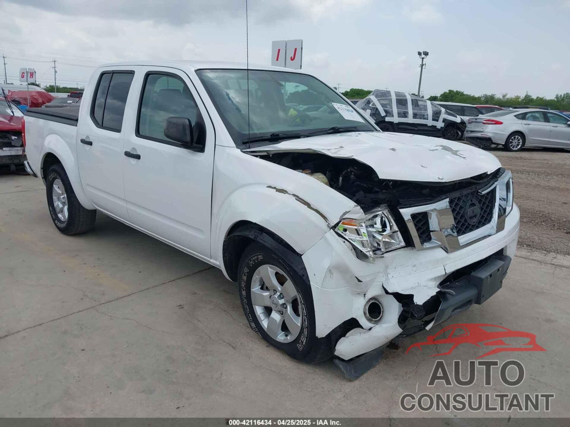 NISSAN FRONTIER 2012 - 1N6AD0ERXCC433339