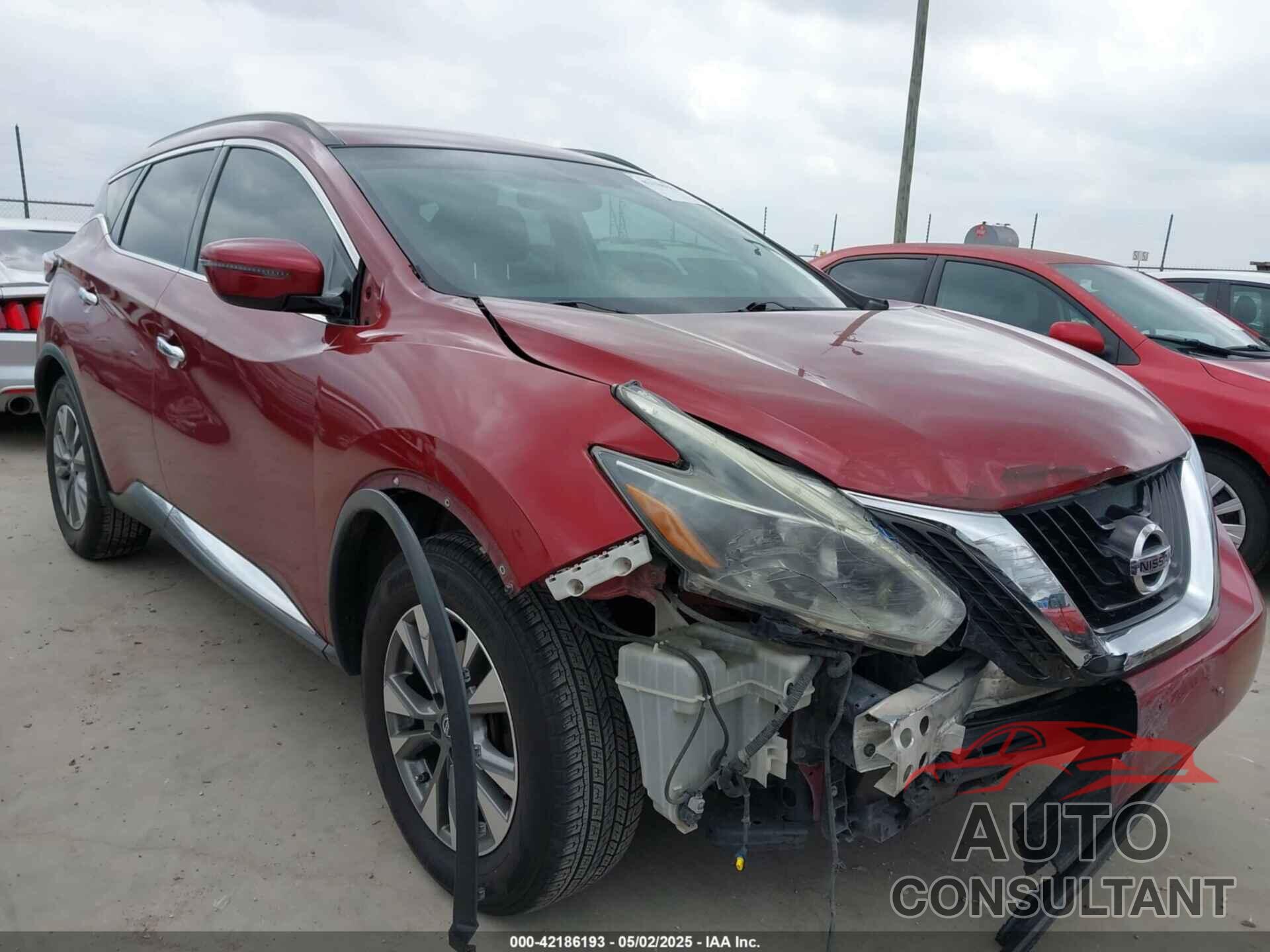 NISSAN MURANO 2018 - 5N1AZ2MG3JN156322