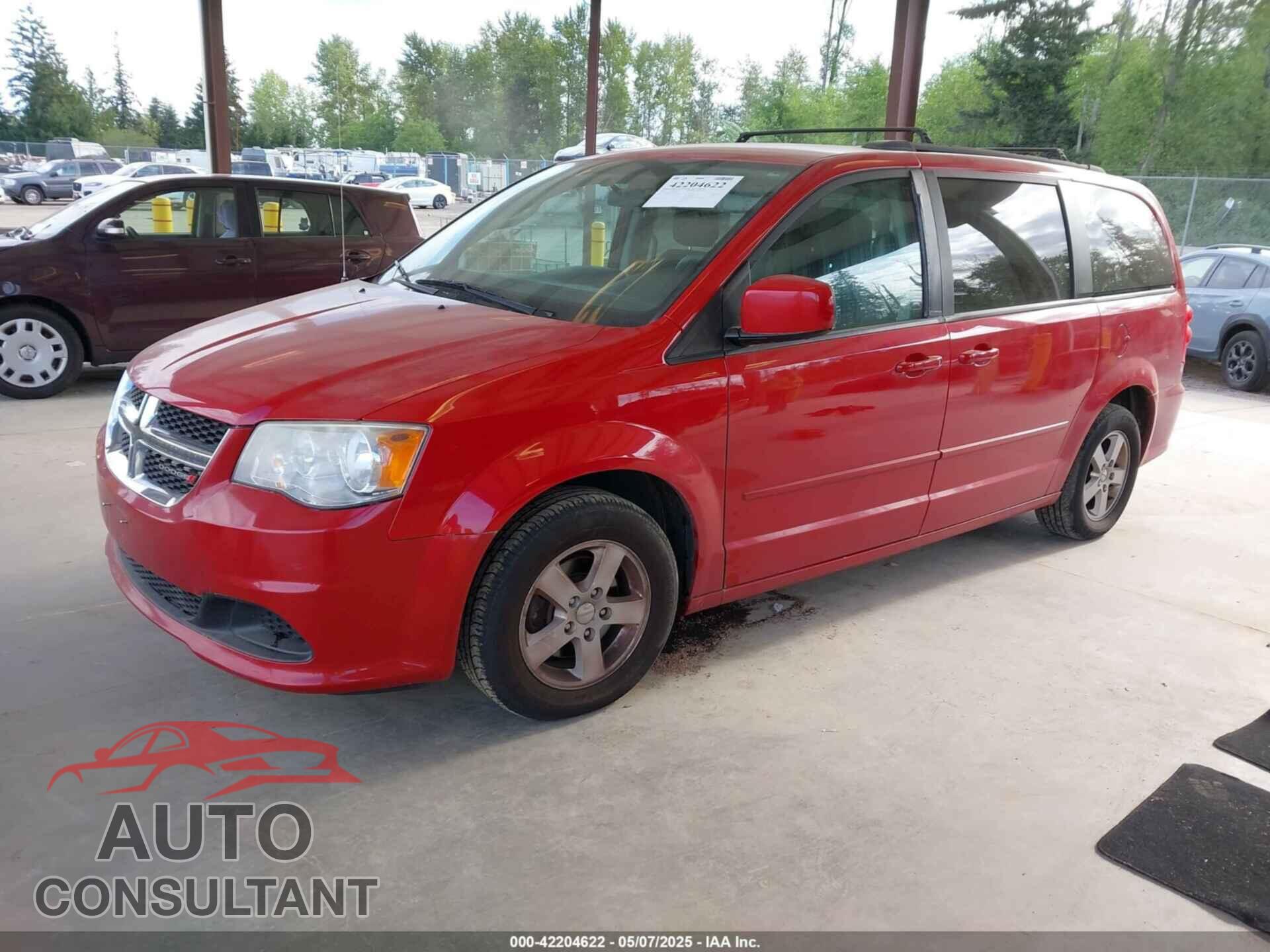 DODGE GRAND CARAVAN 2012 - 2C4RDGCG2CR406563