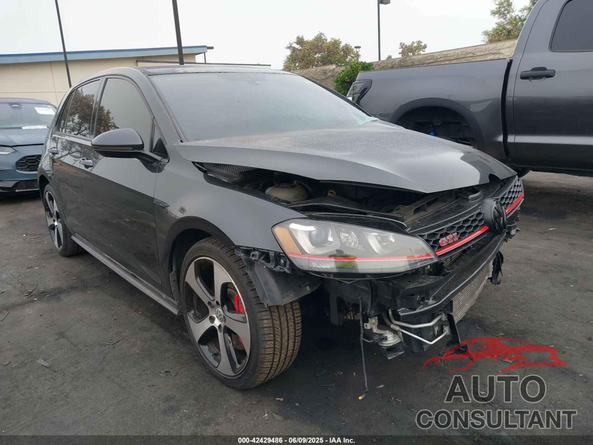 VOLKSWAGEN GOLF GTI 2016 - 3VW547AU5GM001573