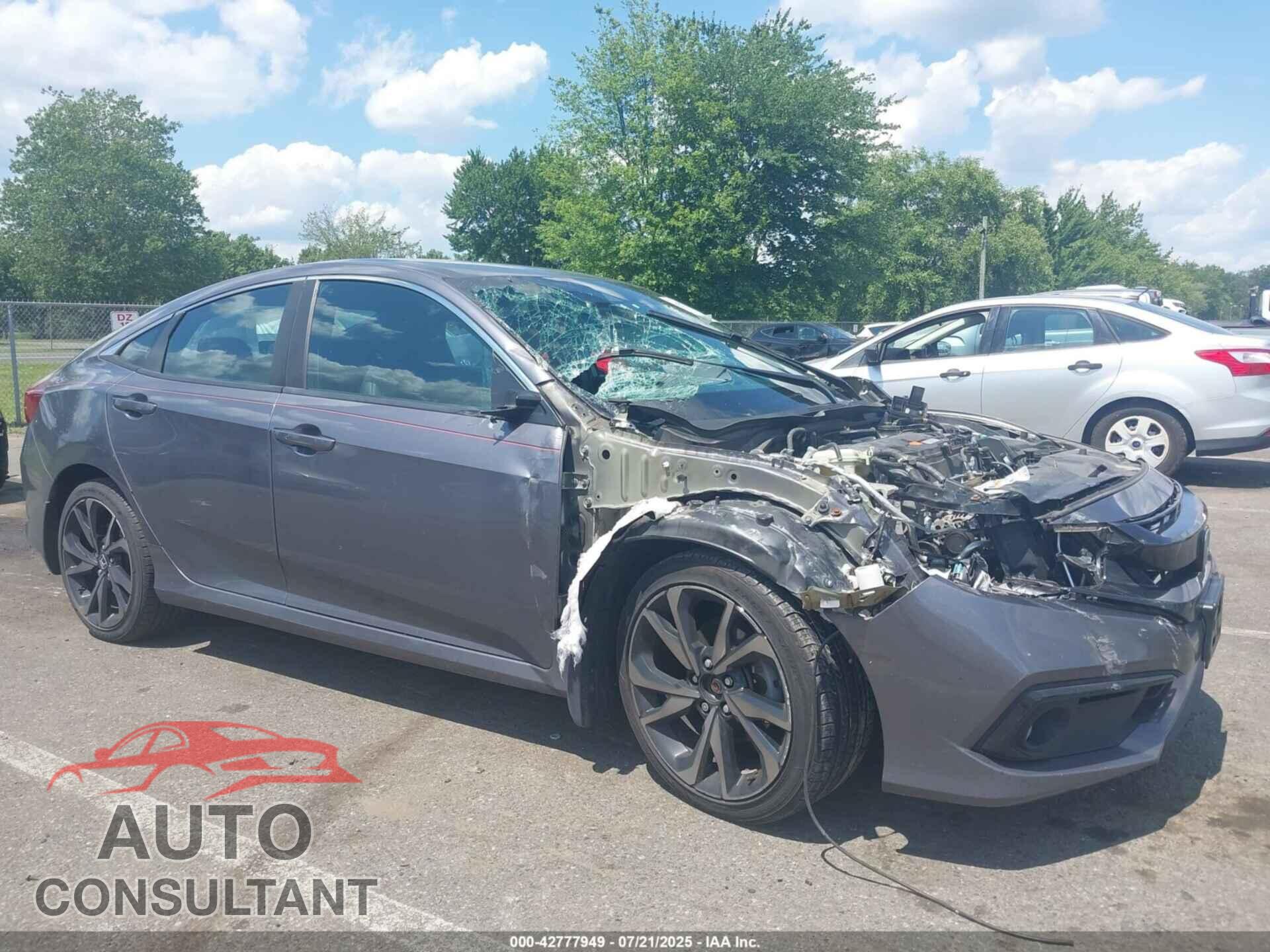 HONDA CIVIC 2020 - 2HGFC2F81LH593234
